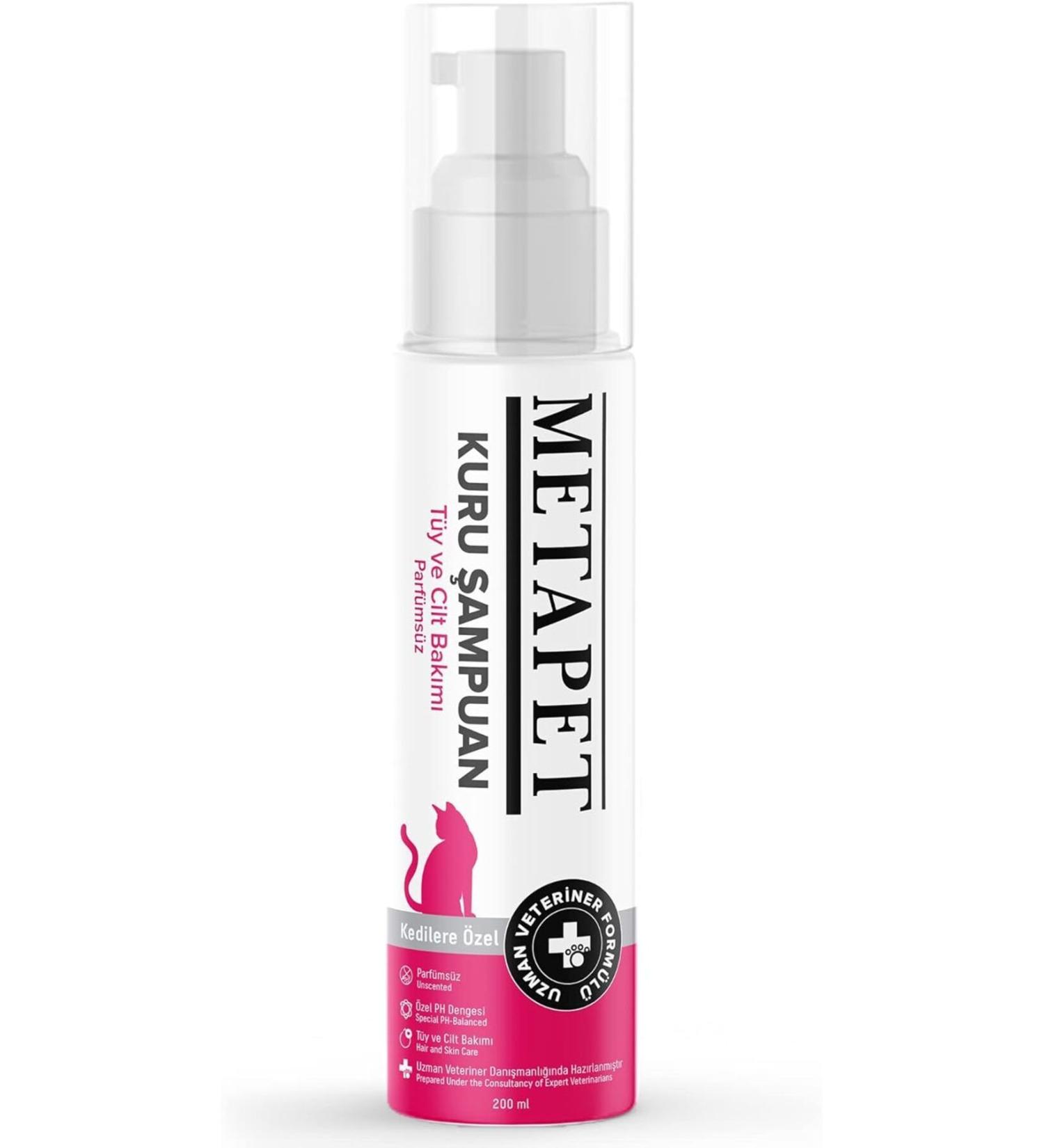 Special Dry Shampoo (Perfume-Free) - Tear-Free and Suitable for Kittens