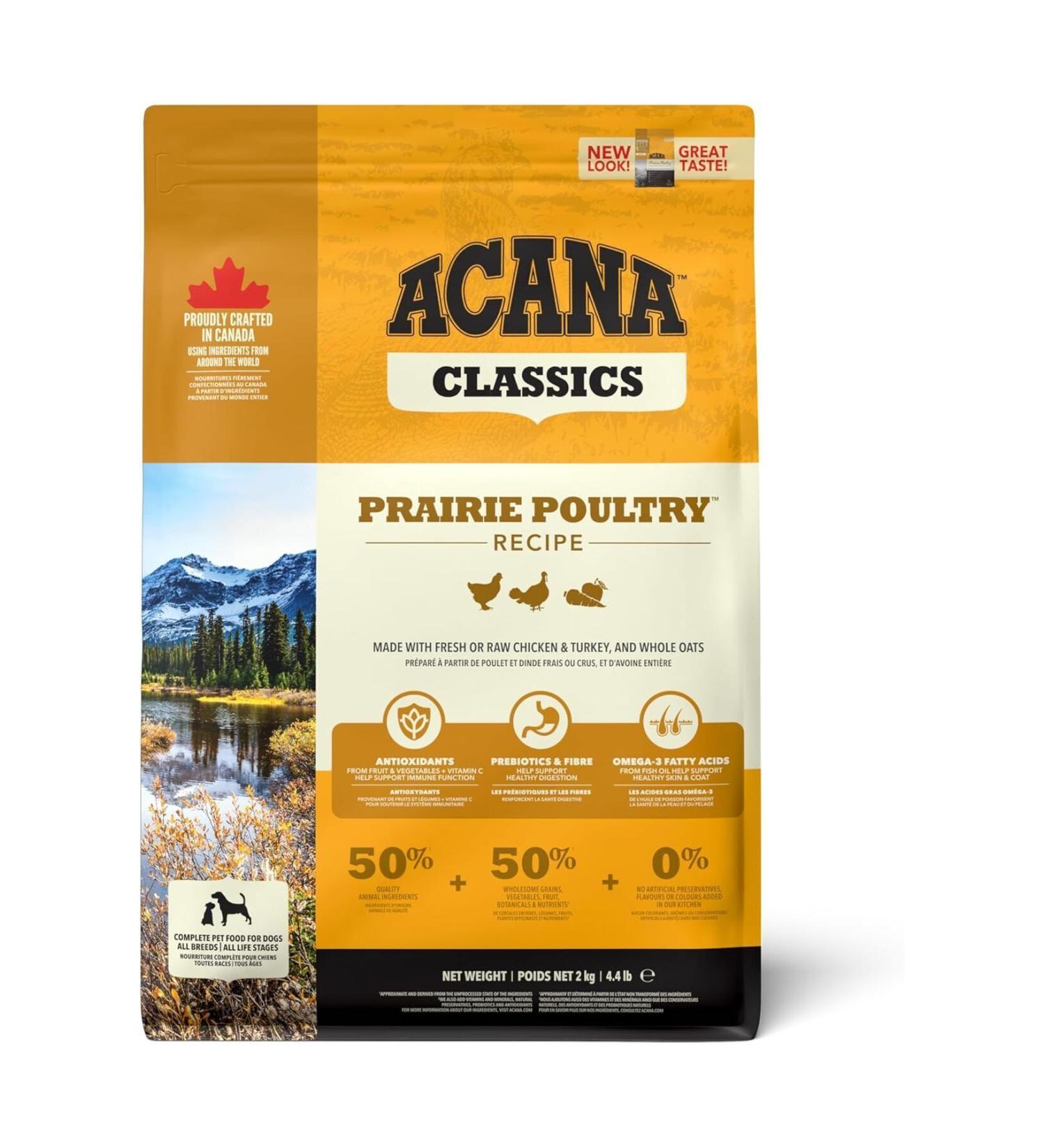 Classics - Prairie Poultry Dog Food 2 Kg Newest 990396