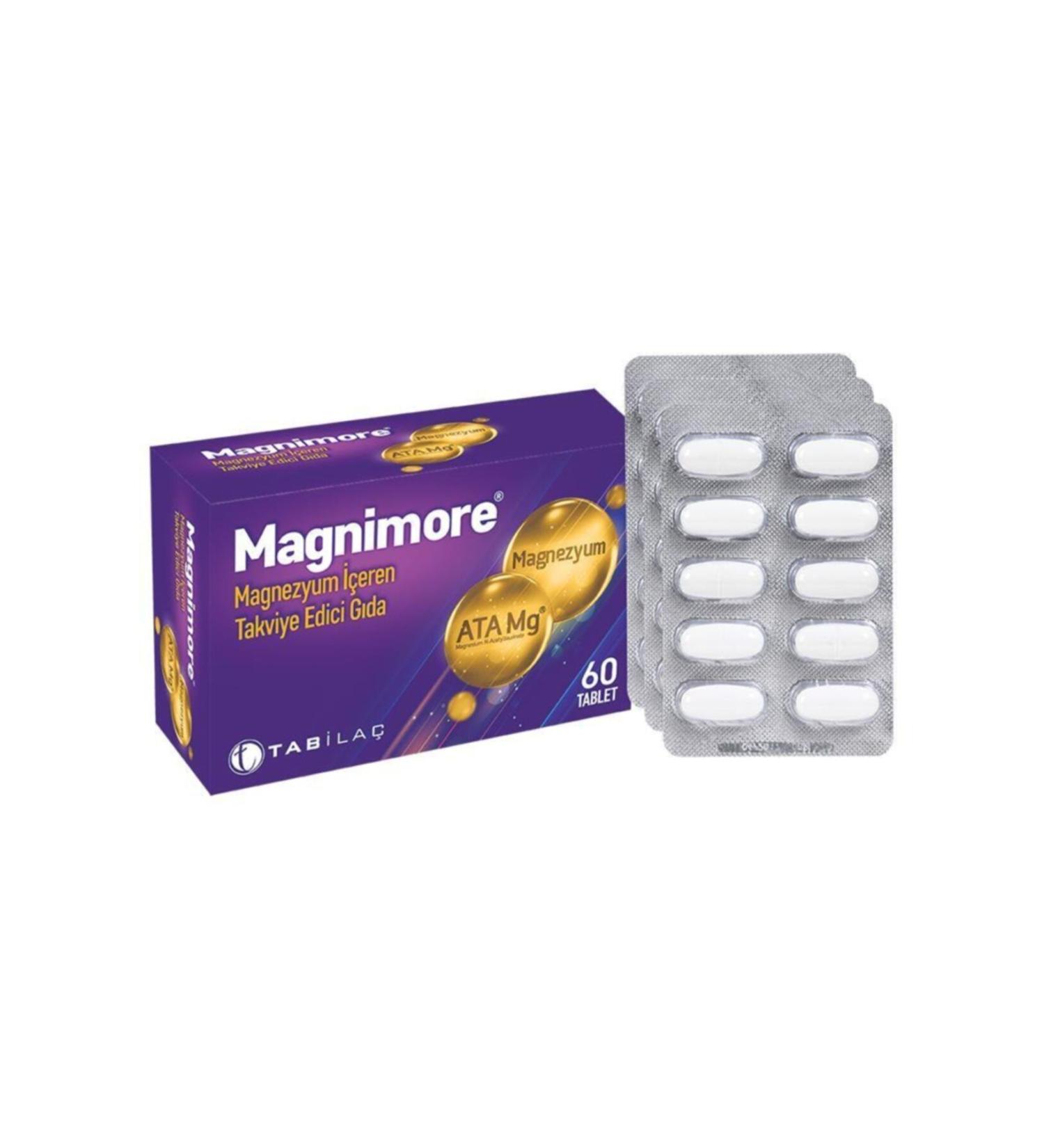 Magnimore Food Supplement 60 Tablets