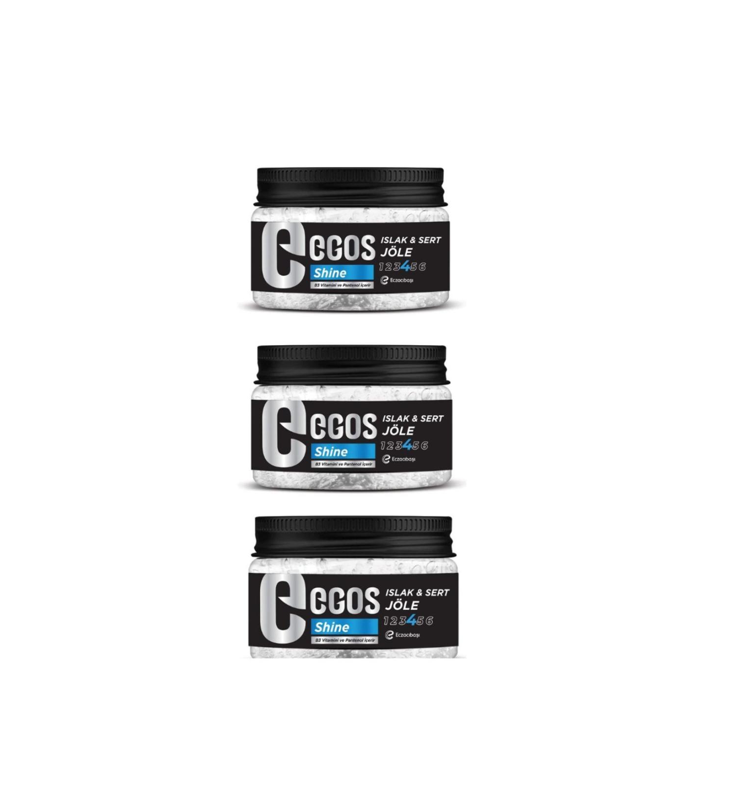 Egos Jelly No 4 Wet & Hard Jar 250 ml X 3