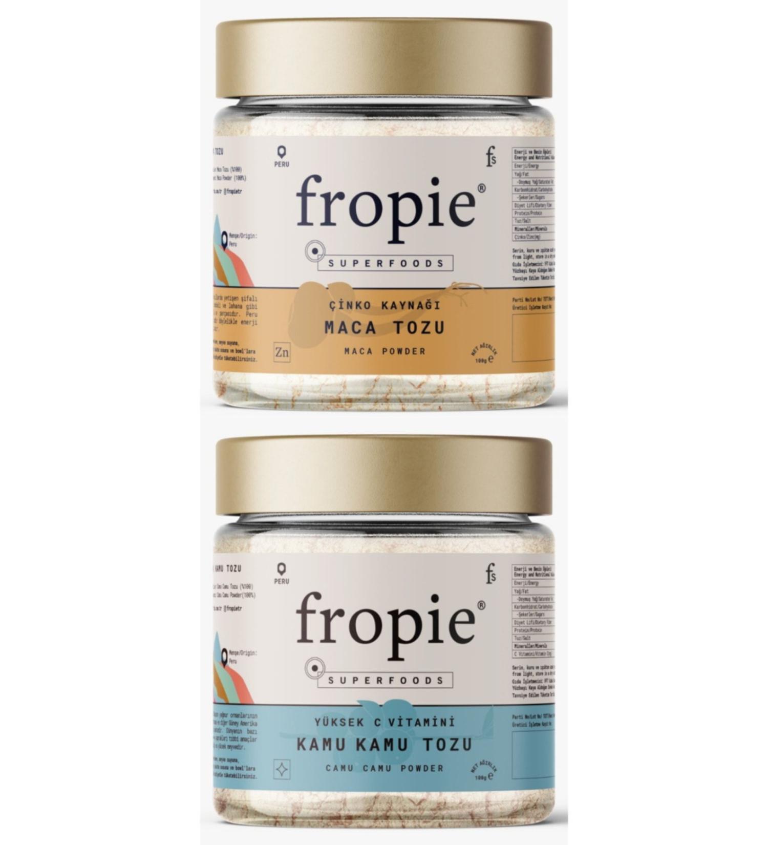 FROPIE Camu Camu Powder 130gr And Maca Powder 130gr - Buy Online on GoSupps.com