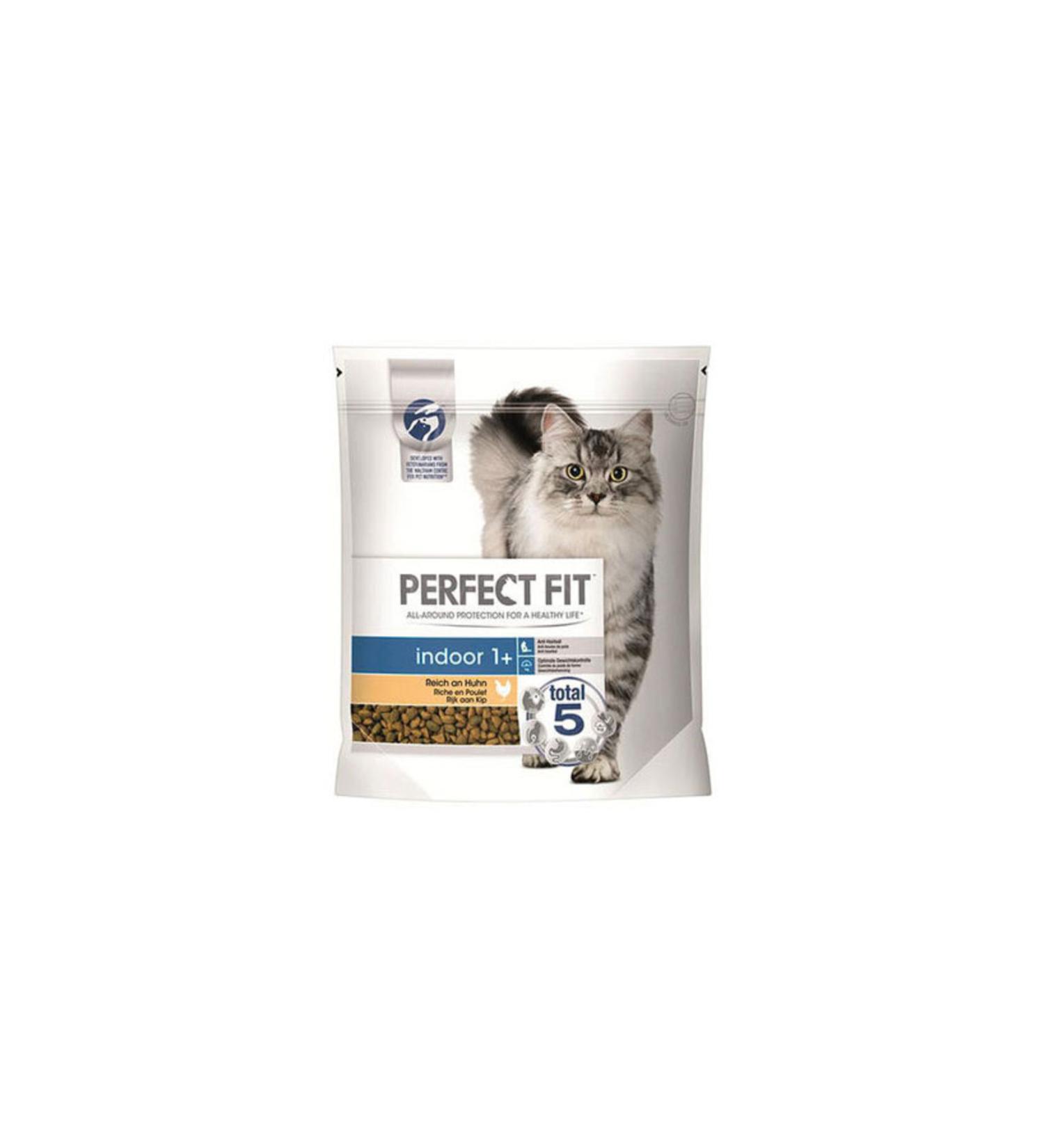 Perfect Fit Indoor Anti Hairball Chicken Adult Cat Food 2 Pieces 1.4 Kg
