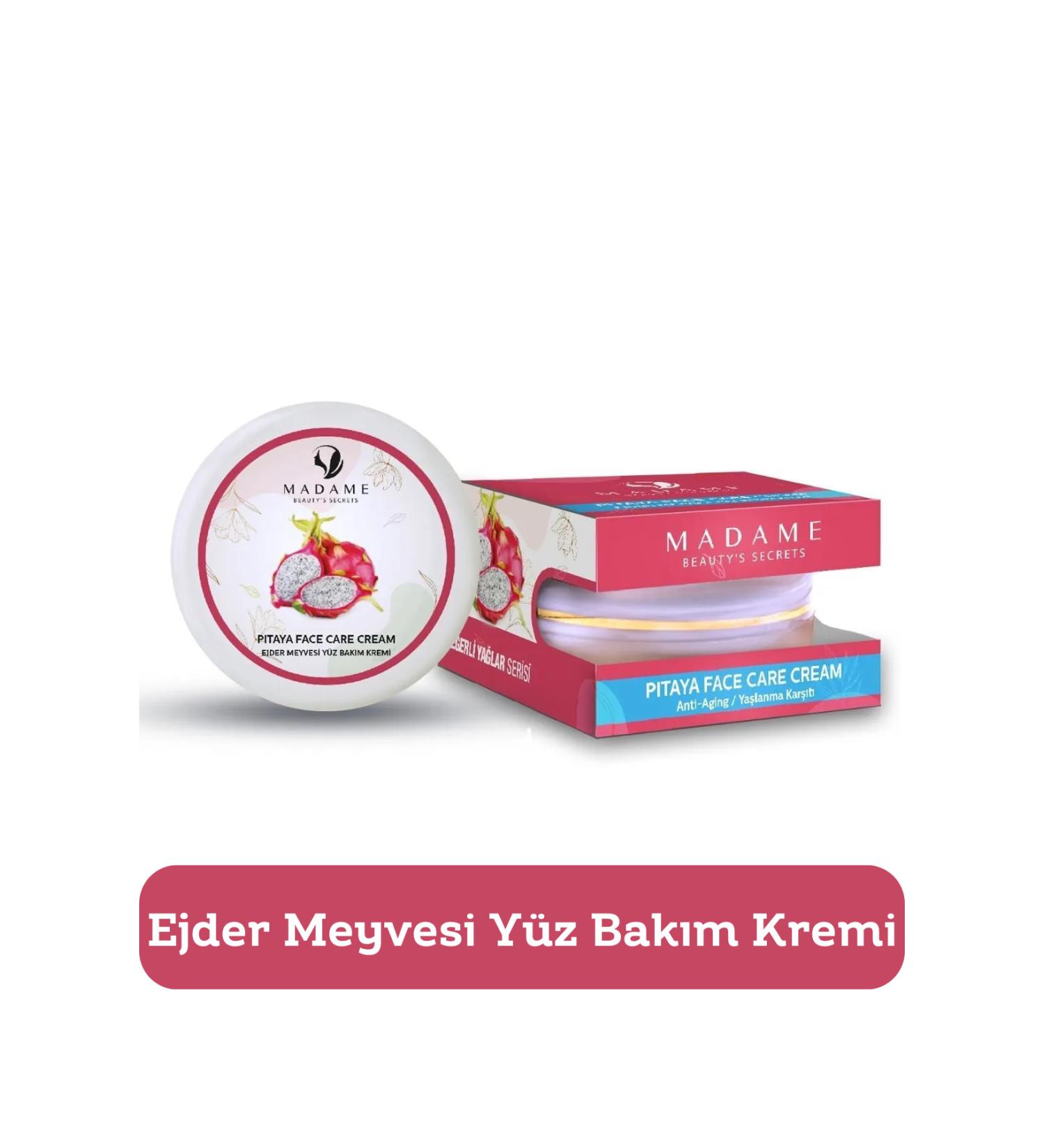 Deep Purestar Face Care Cream with Antioxidant Effect and Natural Content Enriched with Dragon Fruit Extract 150 ml - Buy Online on GoSupps.com