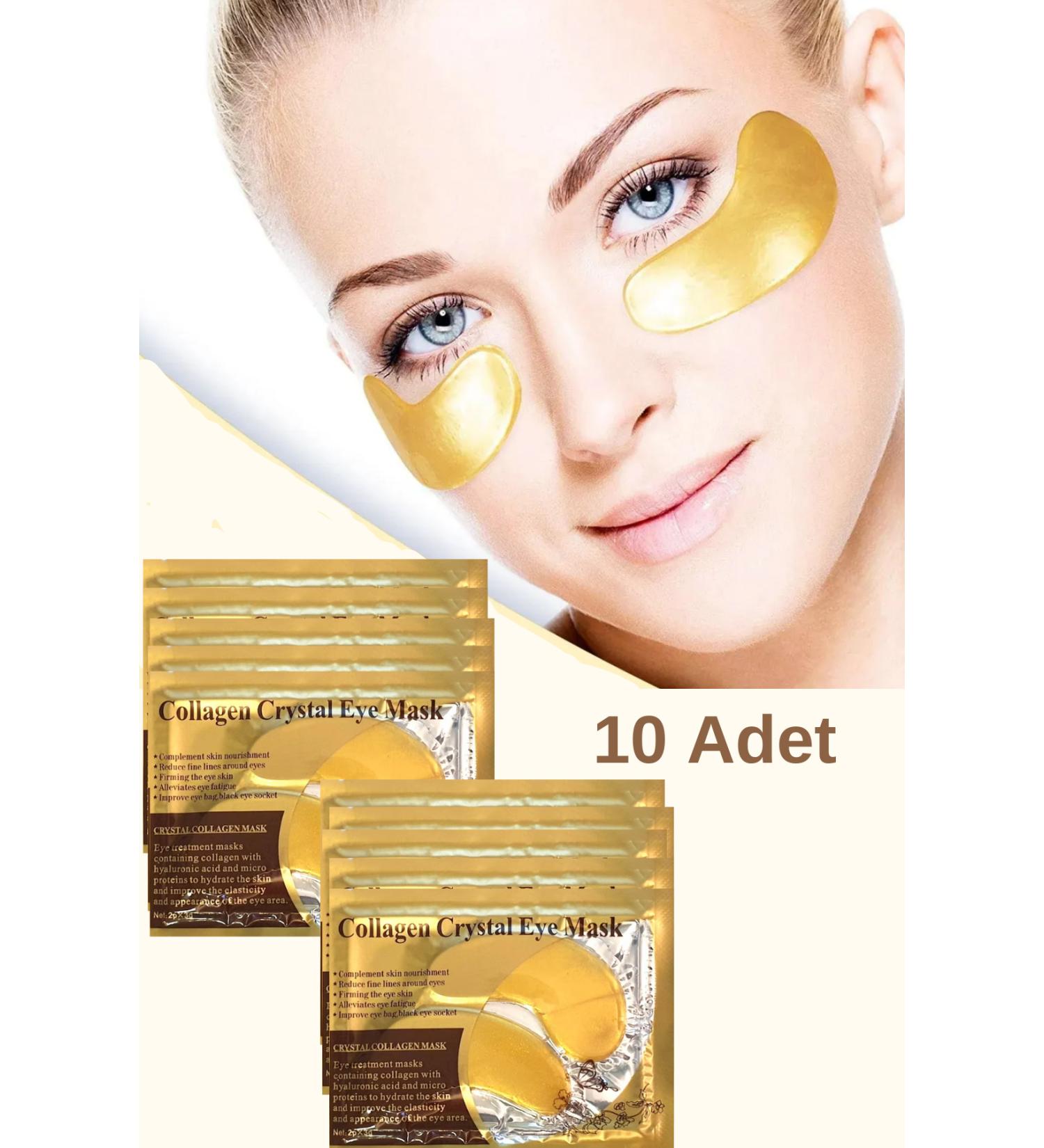 Uniquem Under Eye Collagen Mask Revitalizing Collagen Mask 10 Pieces - Buy Online on GoSupps.com