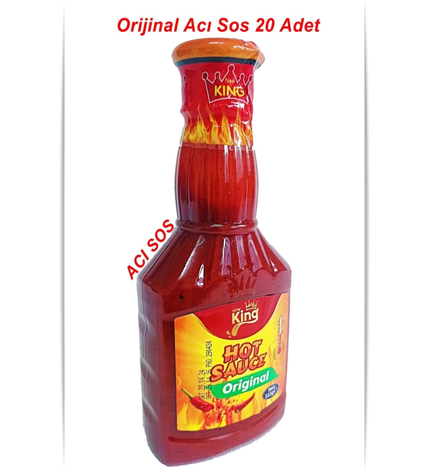 NEW KING Original Hot Sauce 20 Pieces Hot Sauce Original (Order now bring flavor to your tables) - Buy Online on GoSupps.com