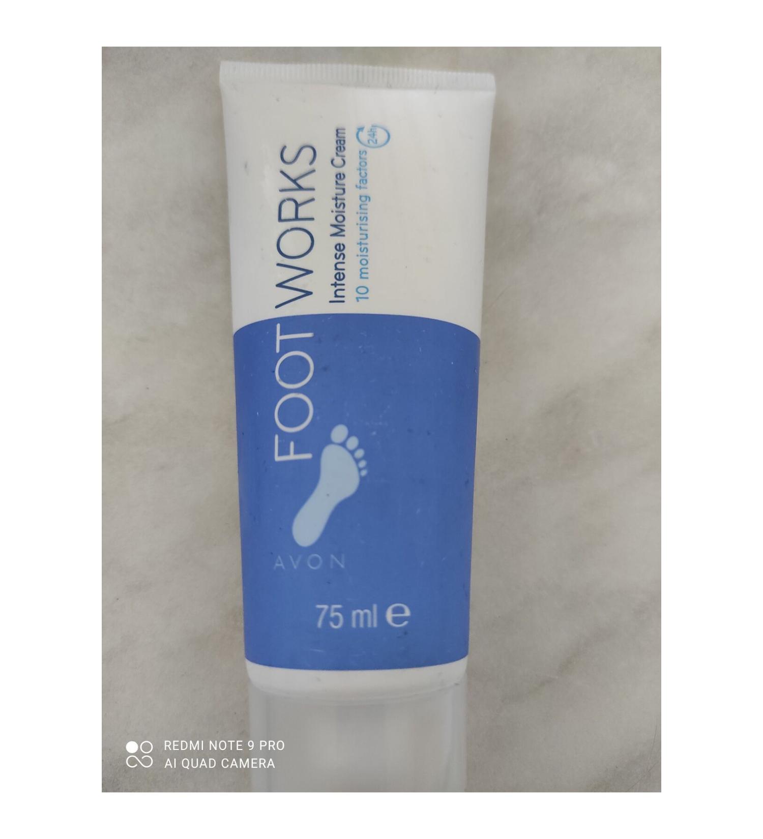 Avon footworks jojoba foot cream
