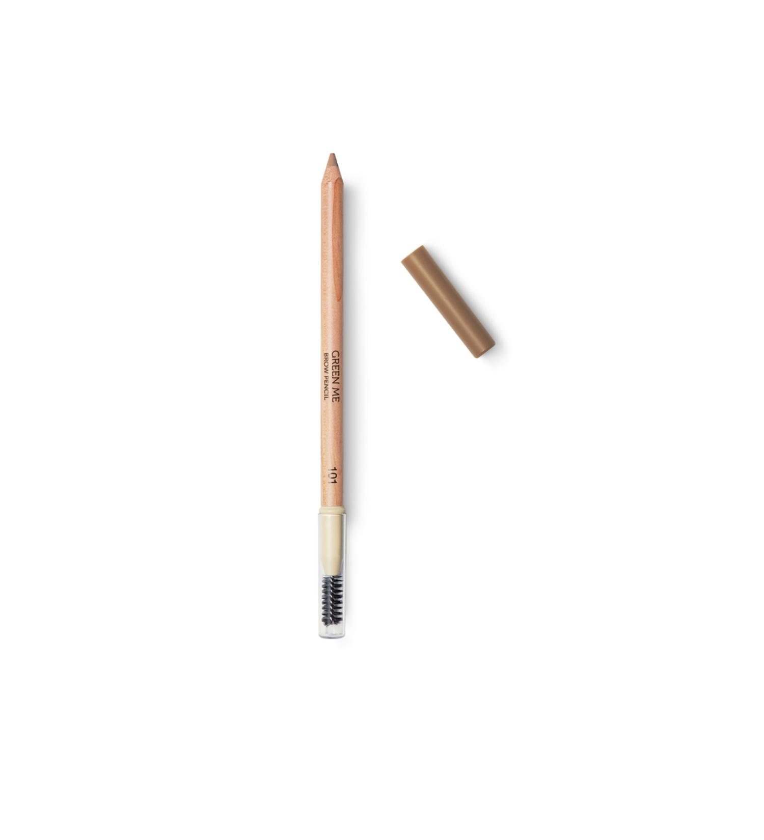 KIKO EYEBROW PRODUCTS - New Green Me Brow Pencil - Edition 2021 - 101 Taupe - Buy Online on GoSupps.com