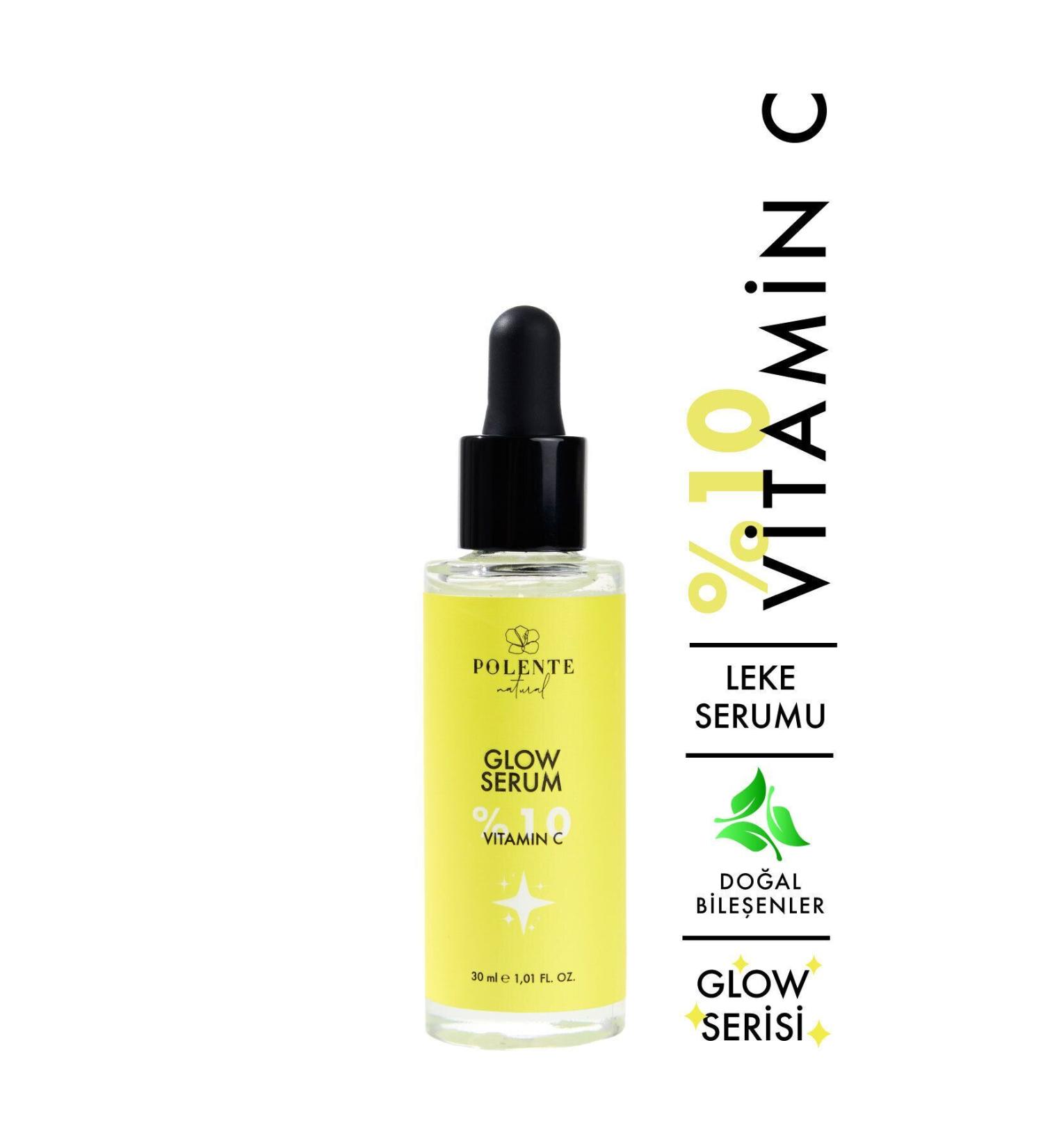 Polente Natural Glow Serum Brightening Serum with Vitamin C (30 ML)
