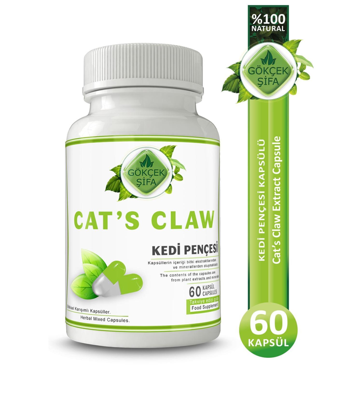 Gokcek Cat's Claw Capsule (CAT'S CLAW CAPSULE) - Buy Online on GoSupps.com