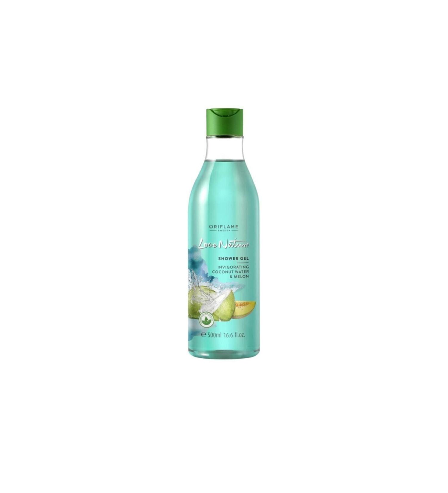 Oriflame Love Nature Coconut Water and Melon Extract Shower Gel 250 Ml