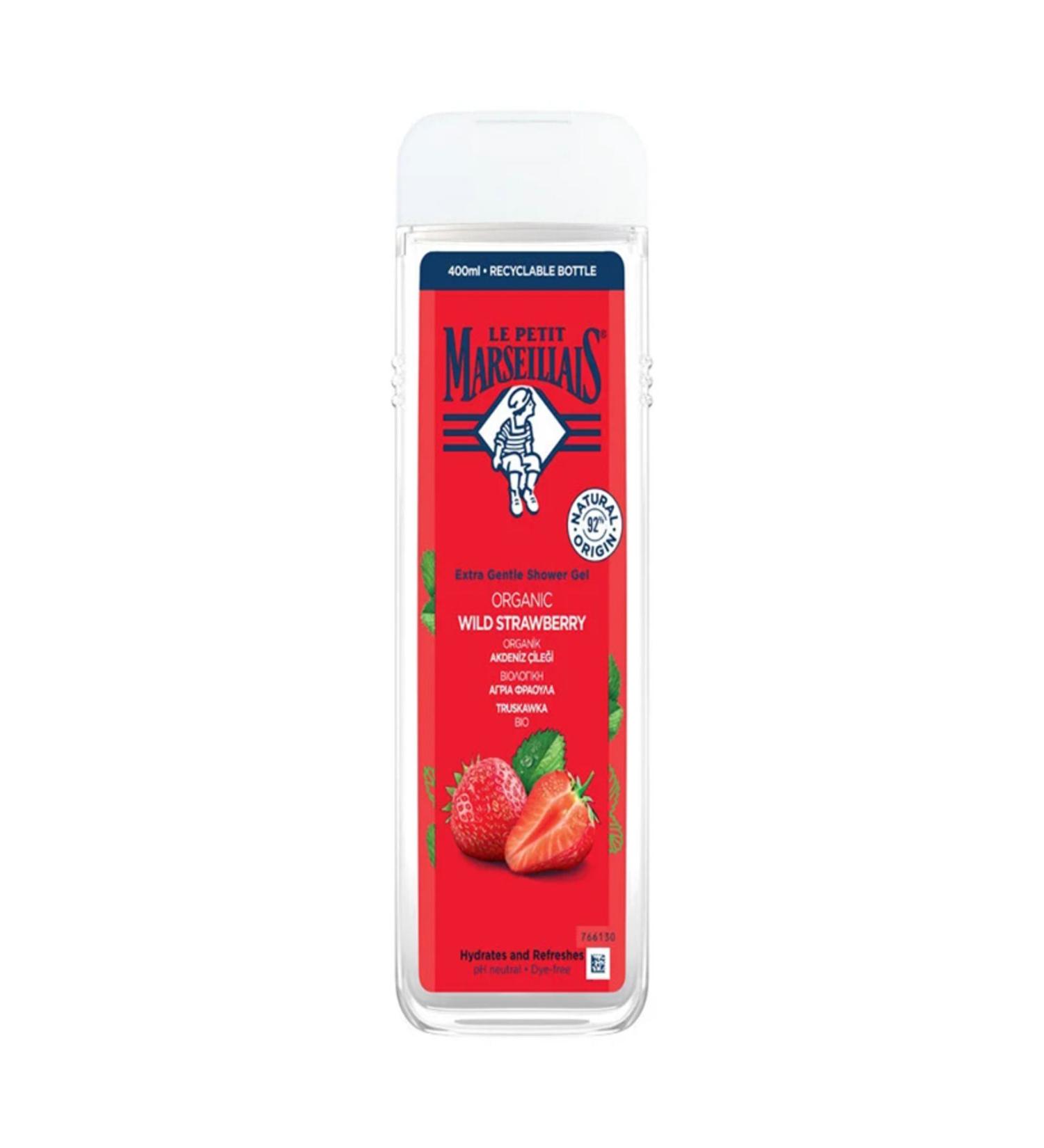 Le Petit Marseillais Shower Gel Strawberry 400 ml