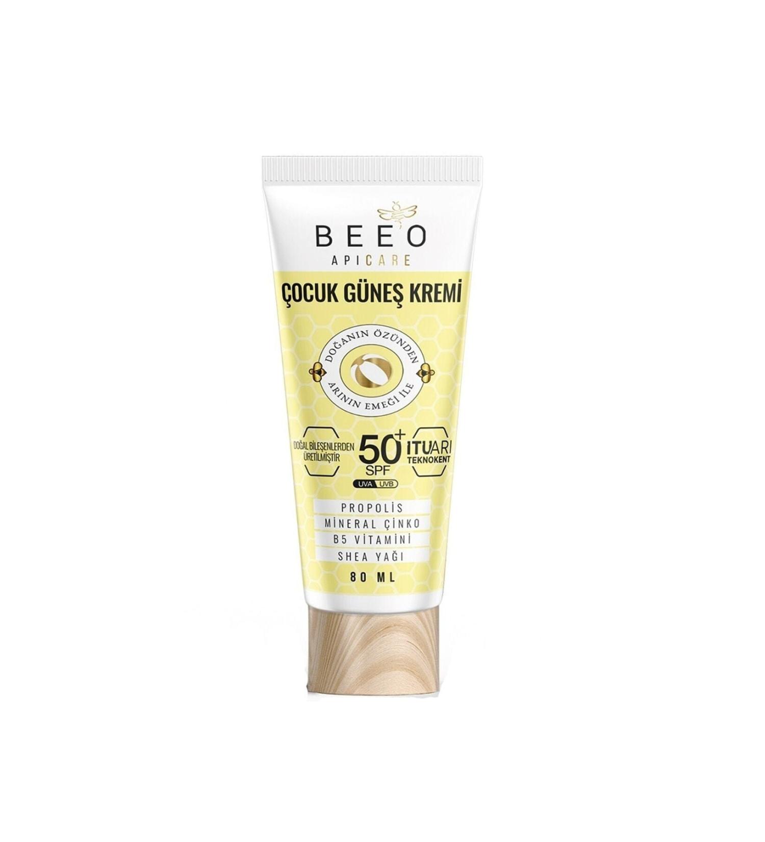 Beeo propolis Apicare Propolis Children's Sun Cream Spf 50+ 80 Ml