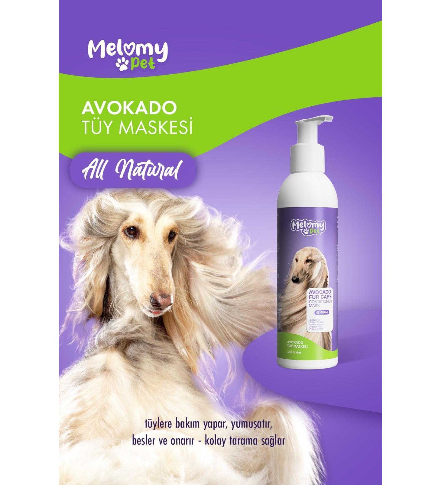 Melomy Dog Avocado Hair Mask - 190 ml - Buy Online on GoSupps.com