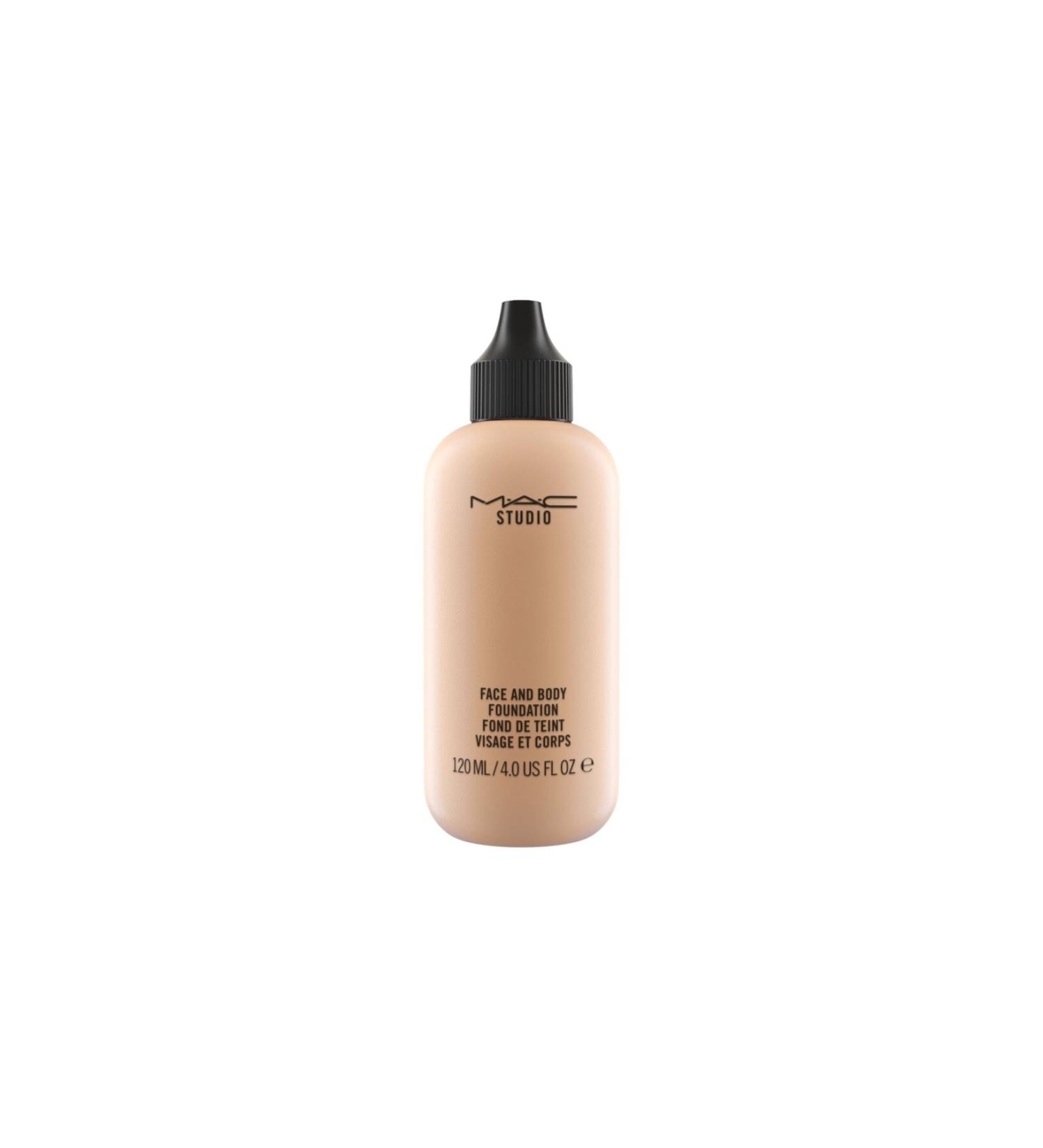 Mac STUDIO FACE AND BODY - Natural Satin Texture Foundation Offering Transparent Coverage 120ml