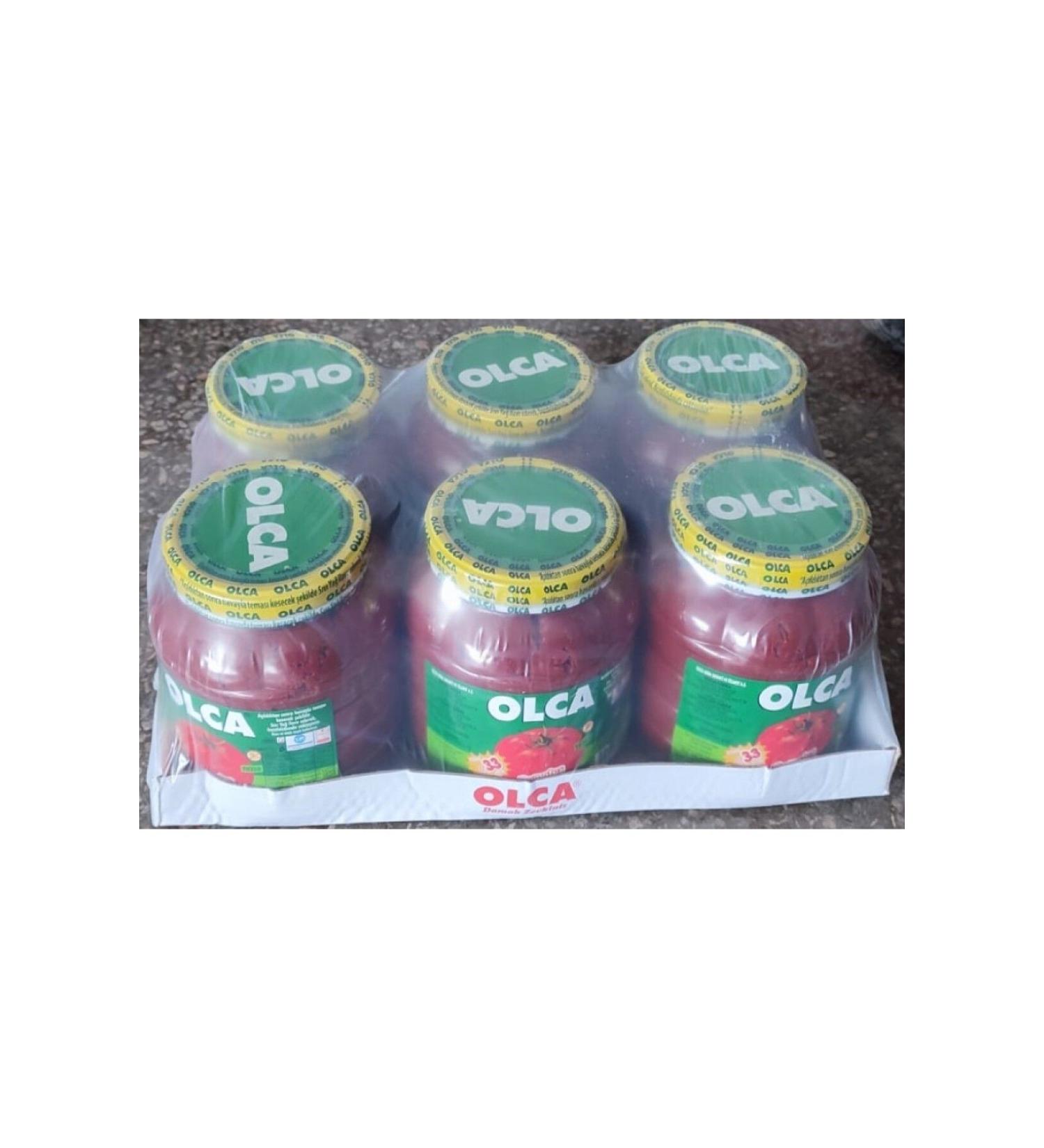 OLCA GIDA Olca Brand Tomato Paste 1600 gr 33 Brix (6-BOX)