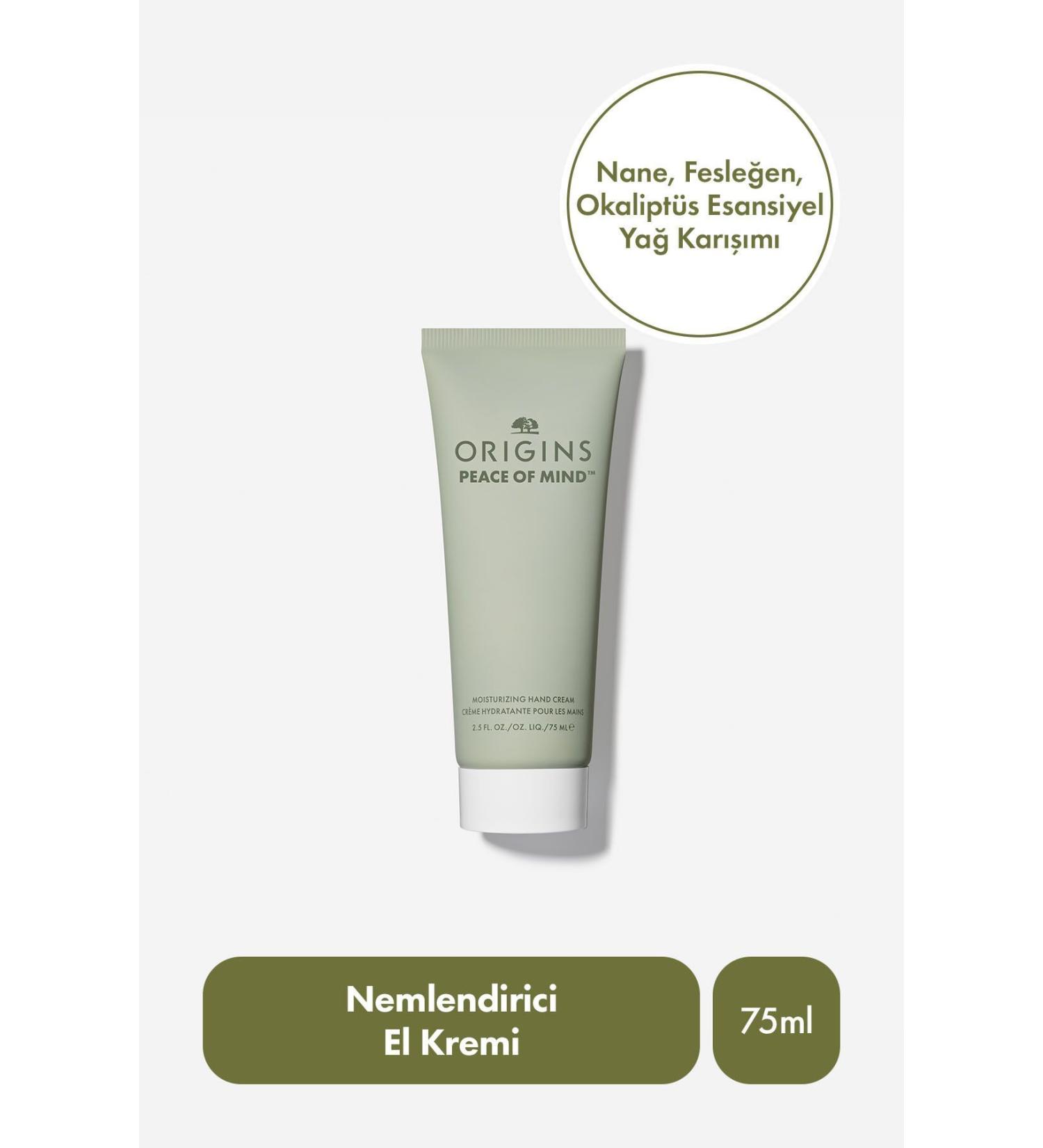 Origins Peace Of Mind Moisturizing Hand Cream with Peppermint Oil 75 ml