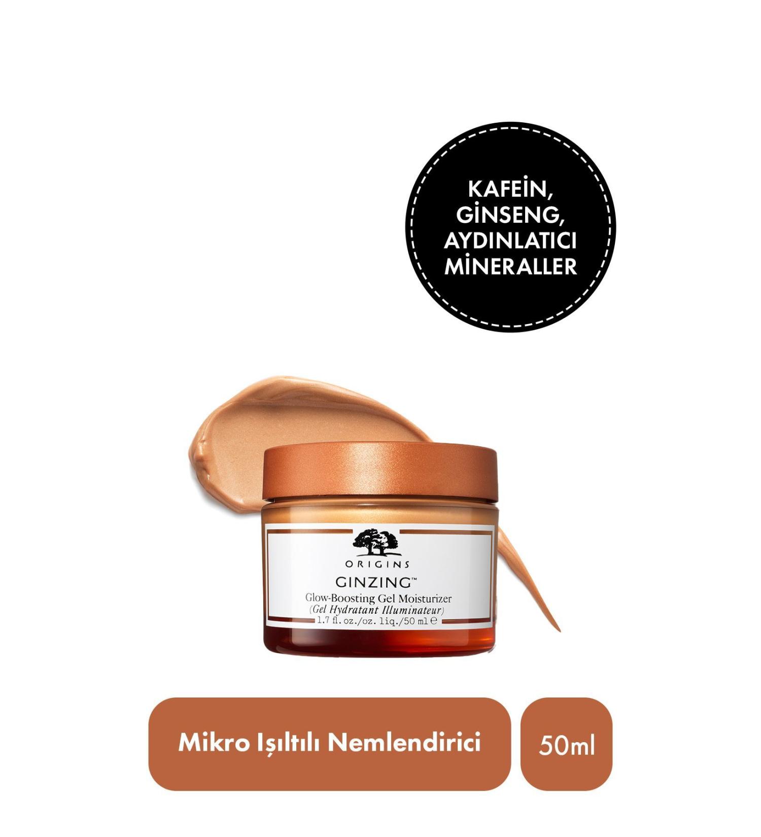 Origins Ginzing Glow-boosting Micro-Shine Moisturizer with Caffeine 50 ml - Buy Online on GoSupps.com