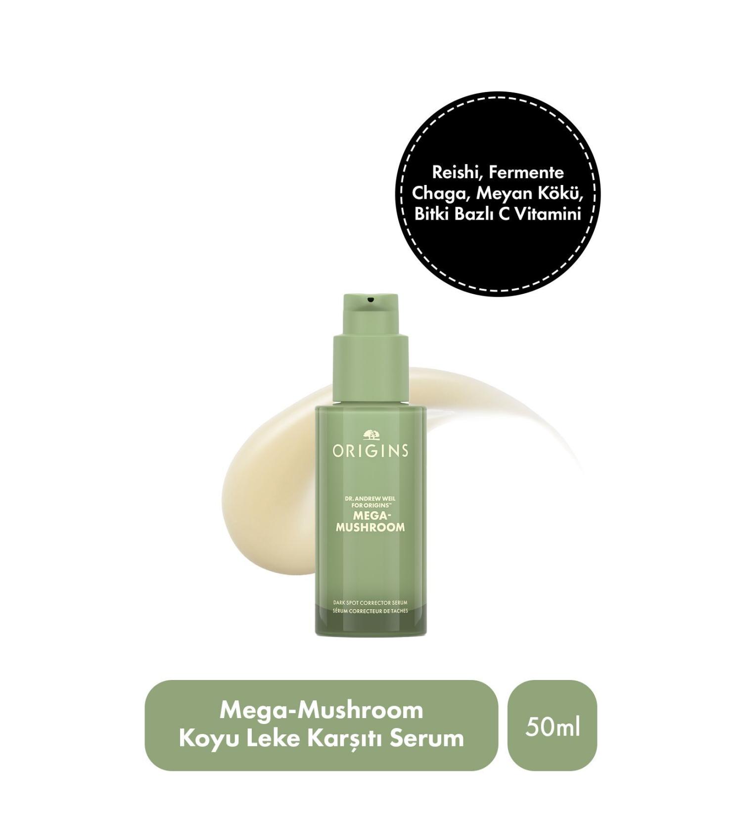 Origins DR. ANDREW WEIL FOR ORIGINS MEGA-MUSHROOM Anti-Dark Spot Serum 50 ml - Buy Online on GoSupps.com