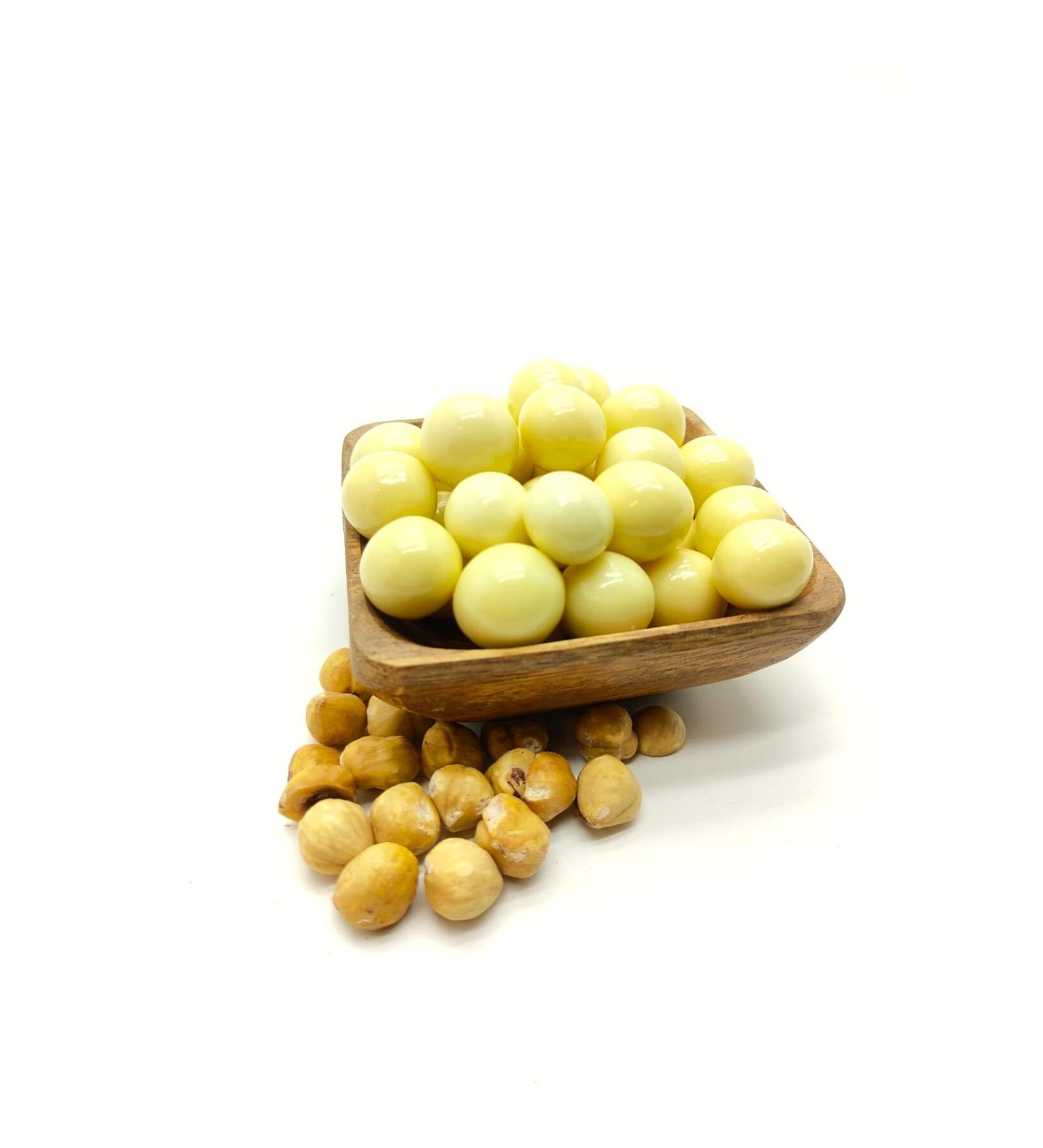 AH NUTS White Hazelnut Dragee 500Gr