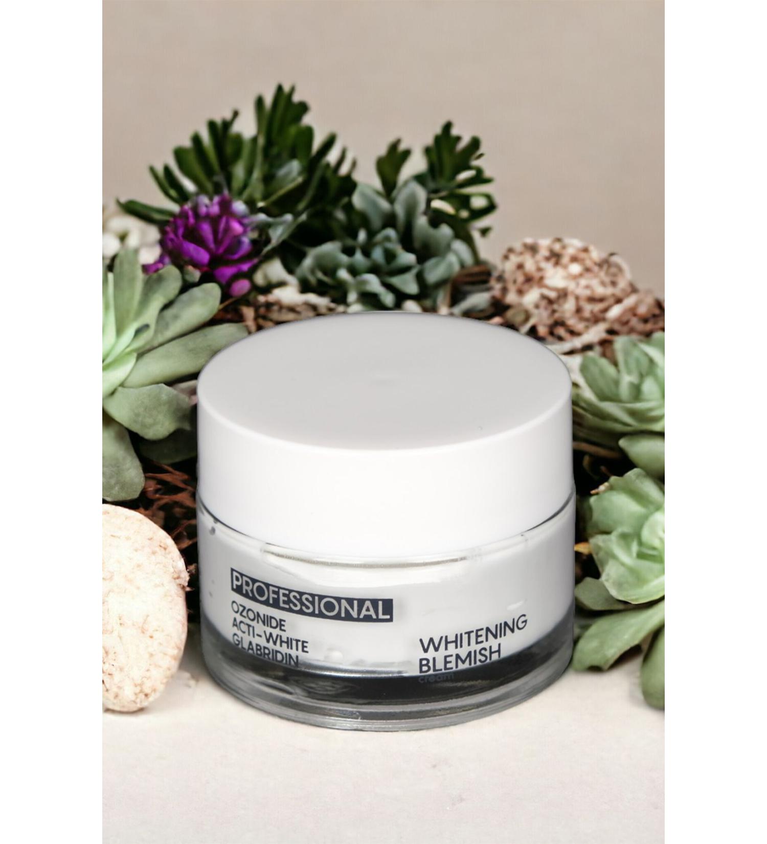 Ozoxlive Whitening Blemish Cream 50 ml (Brightening Cream with OZONE OIL - ALL SKIN)