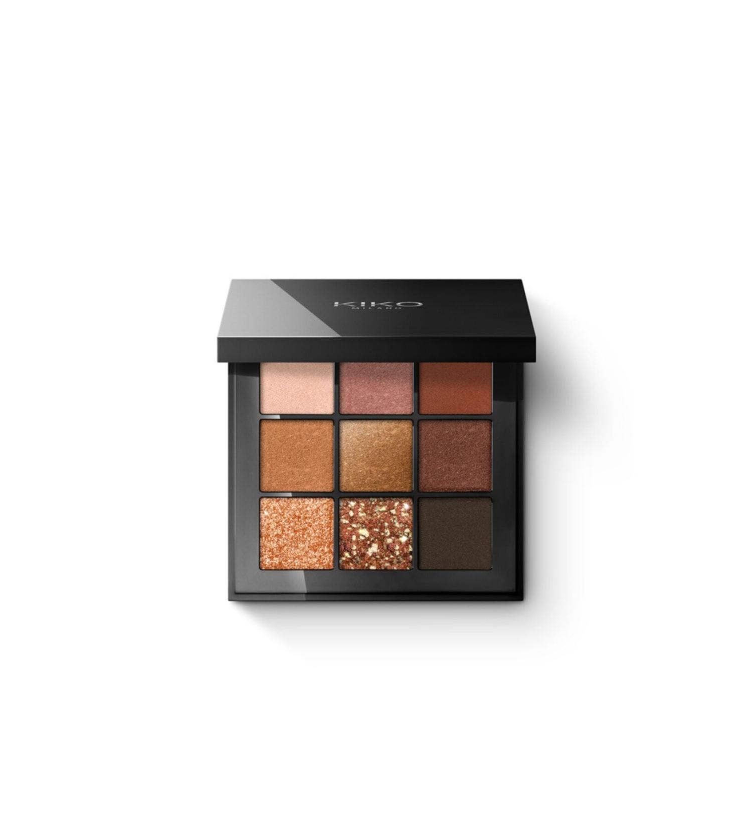 KIKO Eyeshadow Palette - Glamour Multi Finish Eyeshadow Palette 02 Sunset Vibes 11