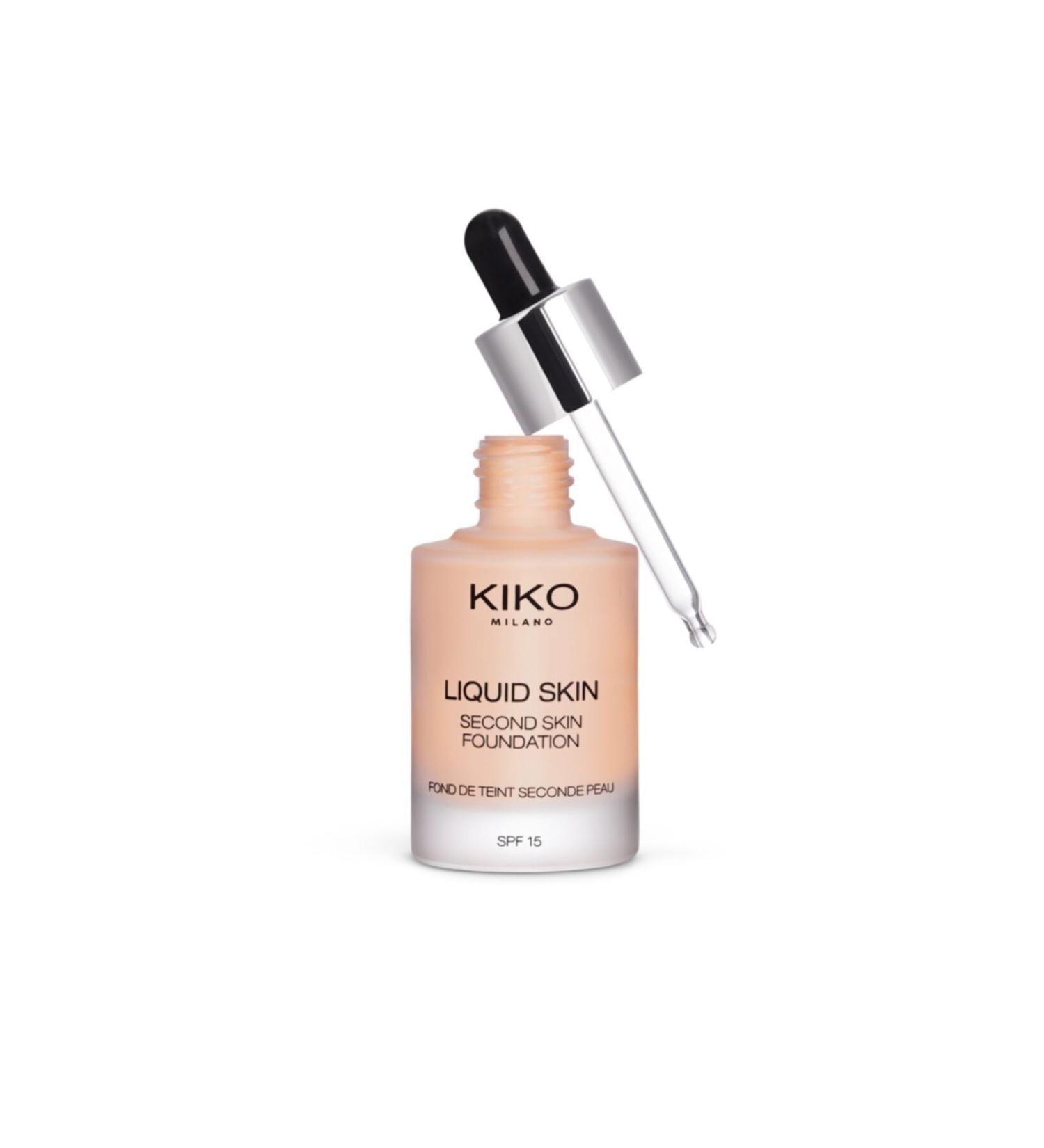 KIKO LIQUID FOUNDATION - LIQUID SKIN SECOND SKIN FDT 05 - WB 15
