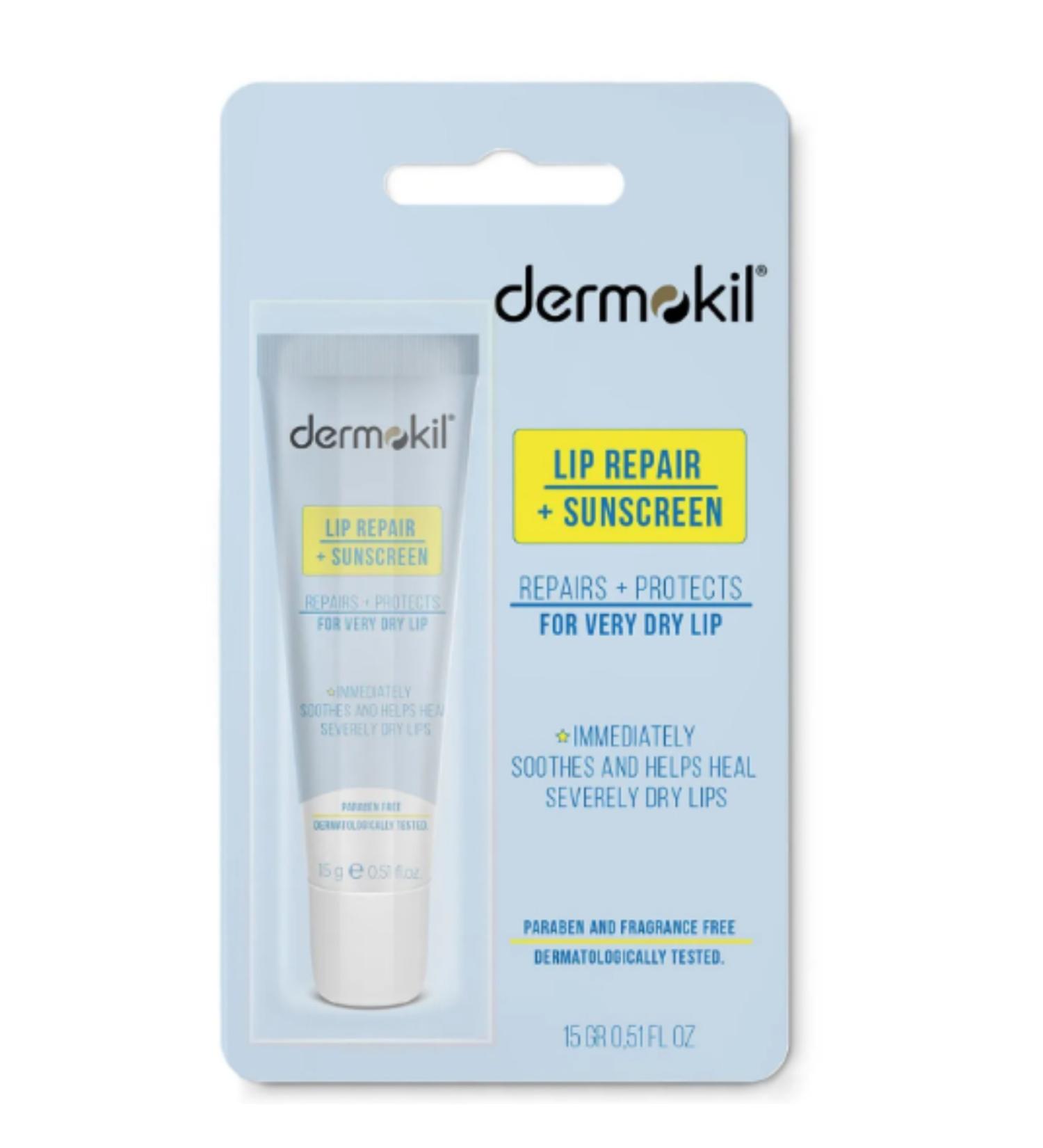 Dermokil Lip Cream Lip Moisturizer Lip Balm 15 mL Natural Oils - Buy Online on GoSupps.com