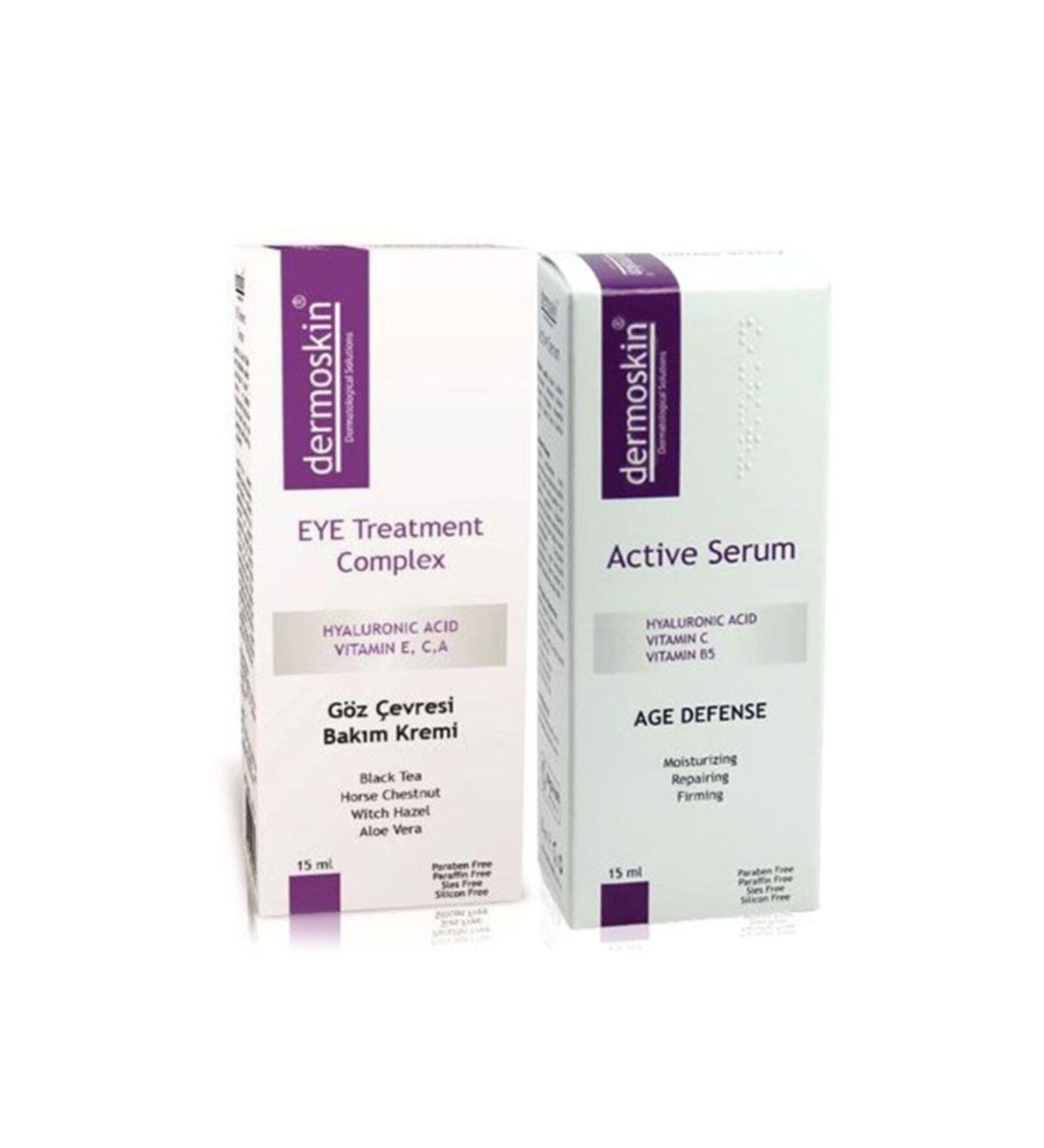 Dermoskin Eye Treatment Complex 15ml + Active Serum 15ml