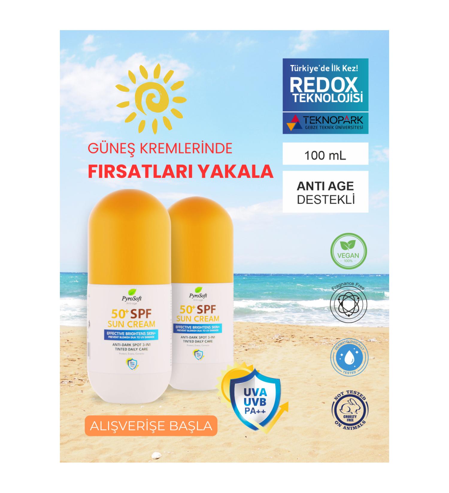 Pyrosoft Anti-Stain & Anti-Age Spf 50 Sunscreen
