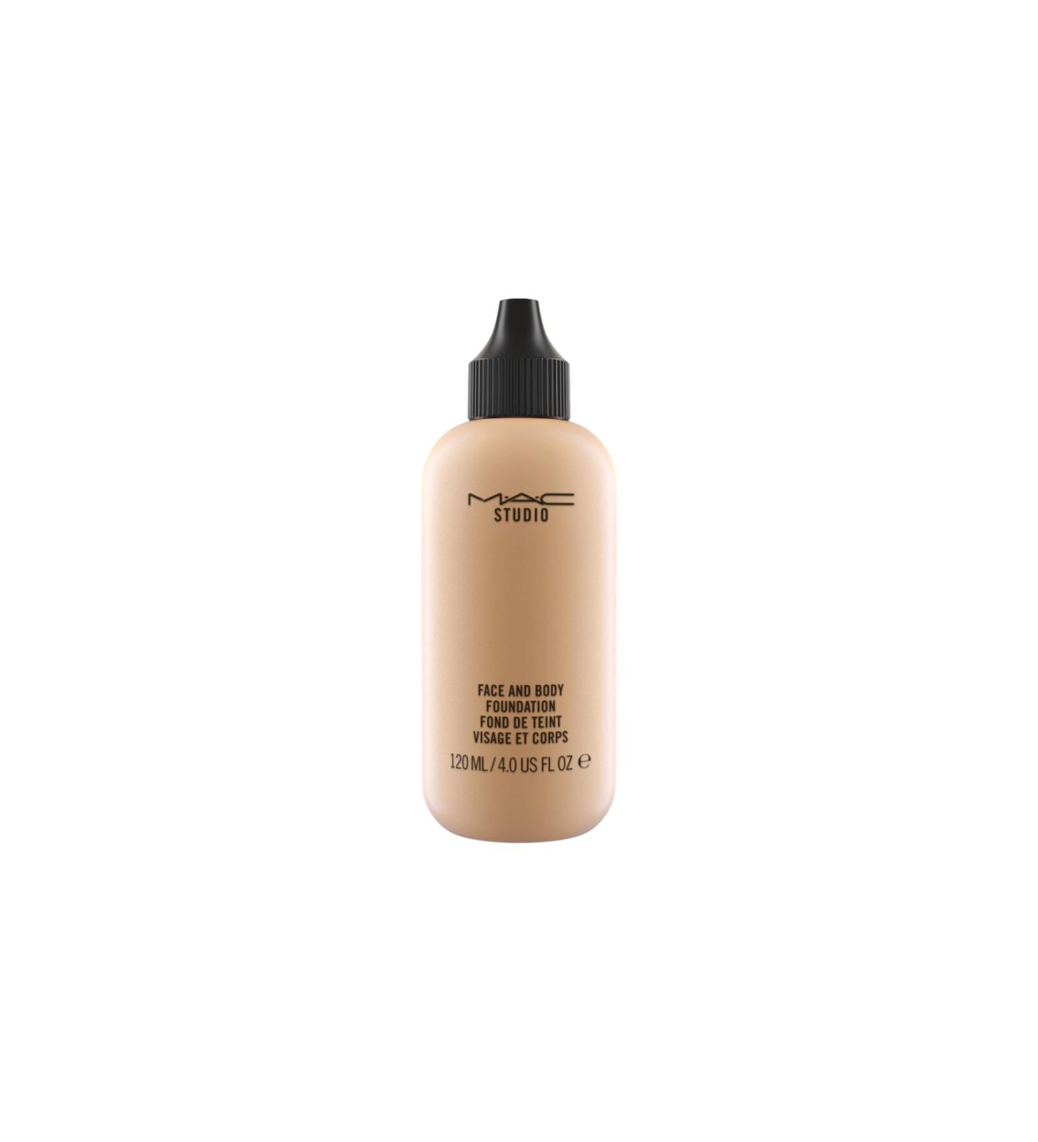 Mac STUDIO FACE AND BODY - Natural Satin Texture Foundation Offering Transparent Coverage 120ml
