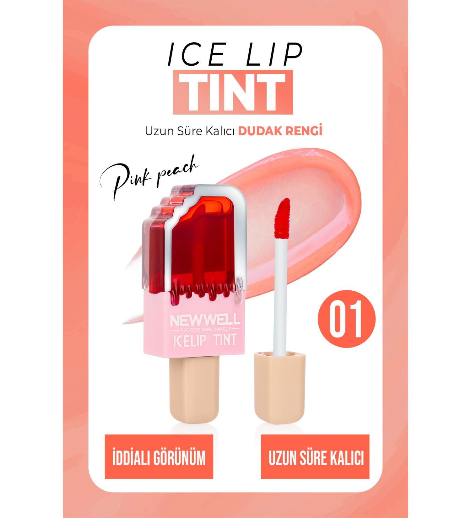 New Well Ice Lip Tint Pink Peach 01 6 ML - Buy Online on GoSupps.com