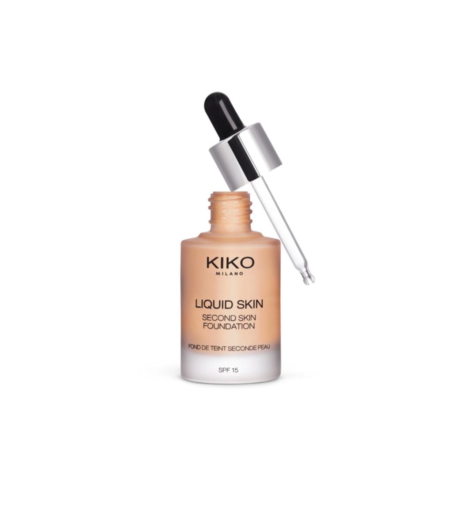 KIKO LIQUID FOUNDATION - LIQUID SKIN SECOND SKIN FDT 10 - N 40