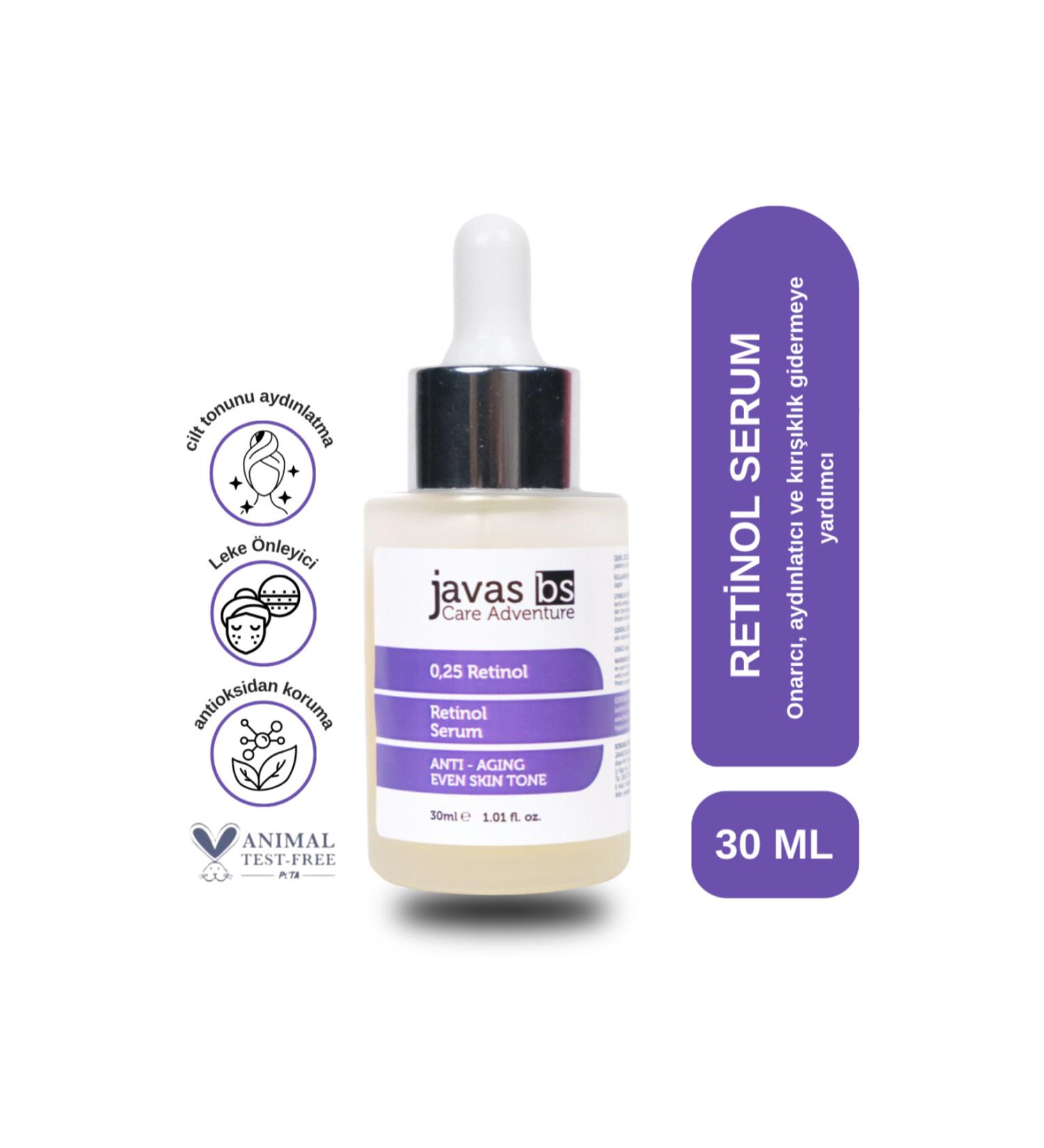 javas bs Anti-Wrinkle Repairing and Brightening Retinol Serum