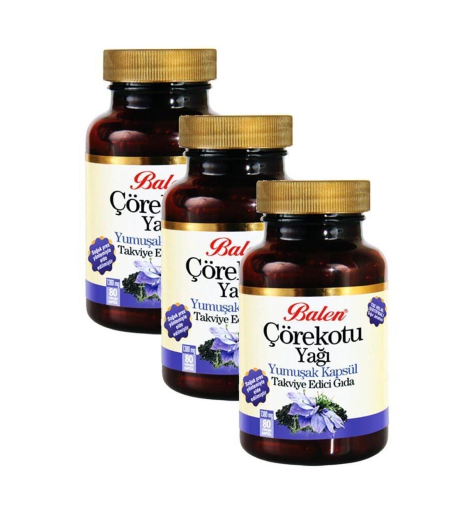 Balen Black Cumin Oil Capsule 3 Pieces