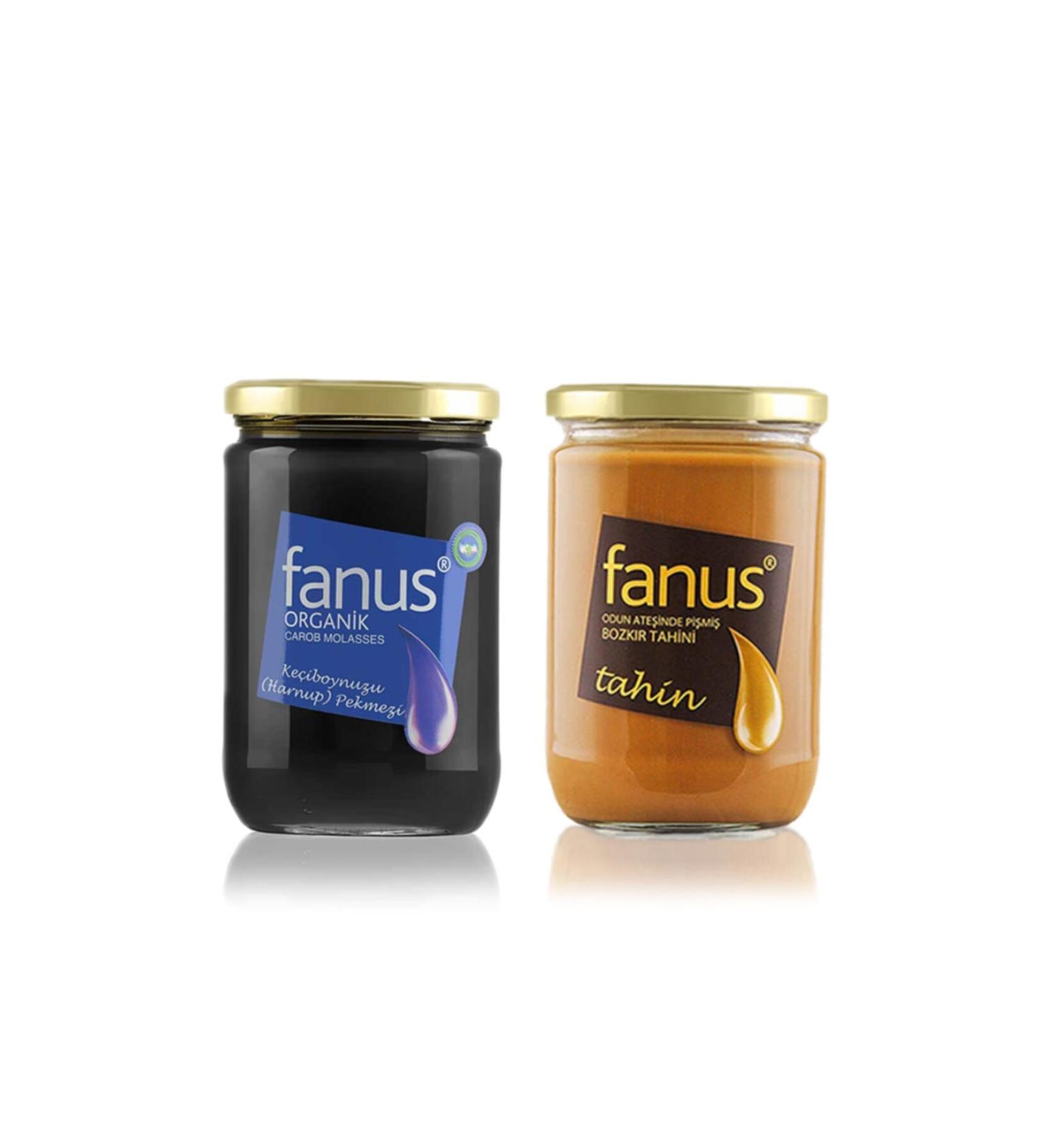 Fanus Organic Carob Molasses and Steppe Tahini Package