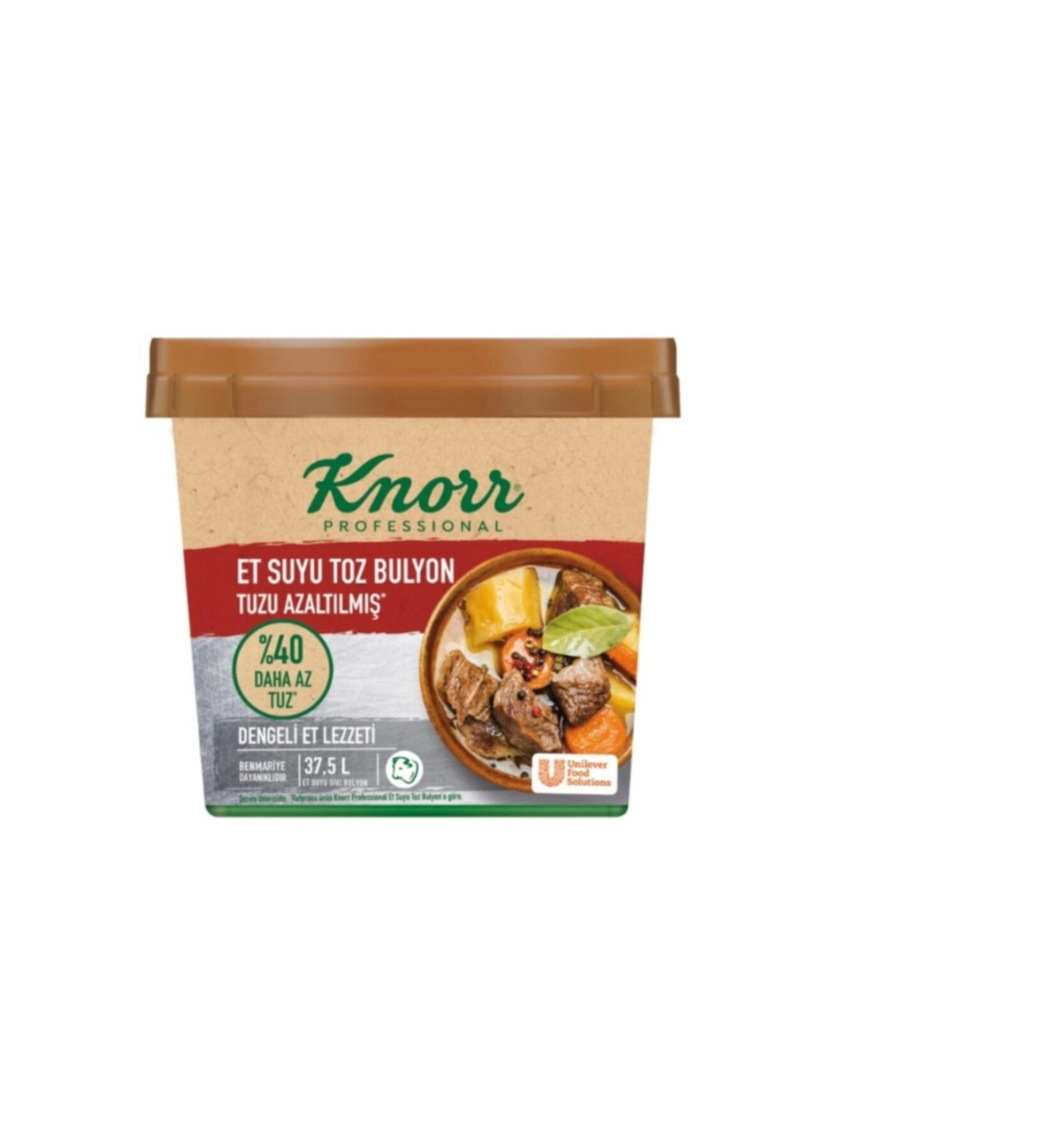 Knorr Meat Bouillon Salt Reduced 750g Balanced Meat Flavor
