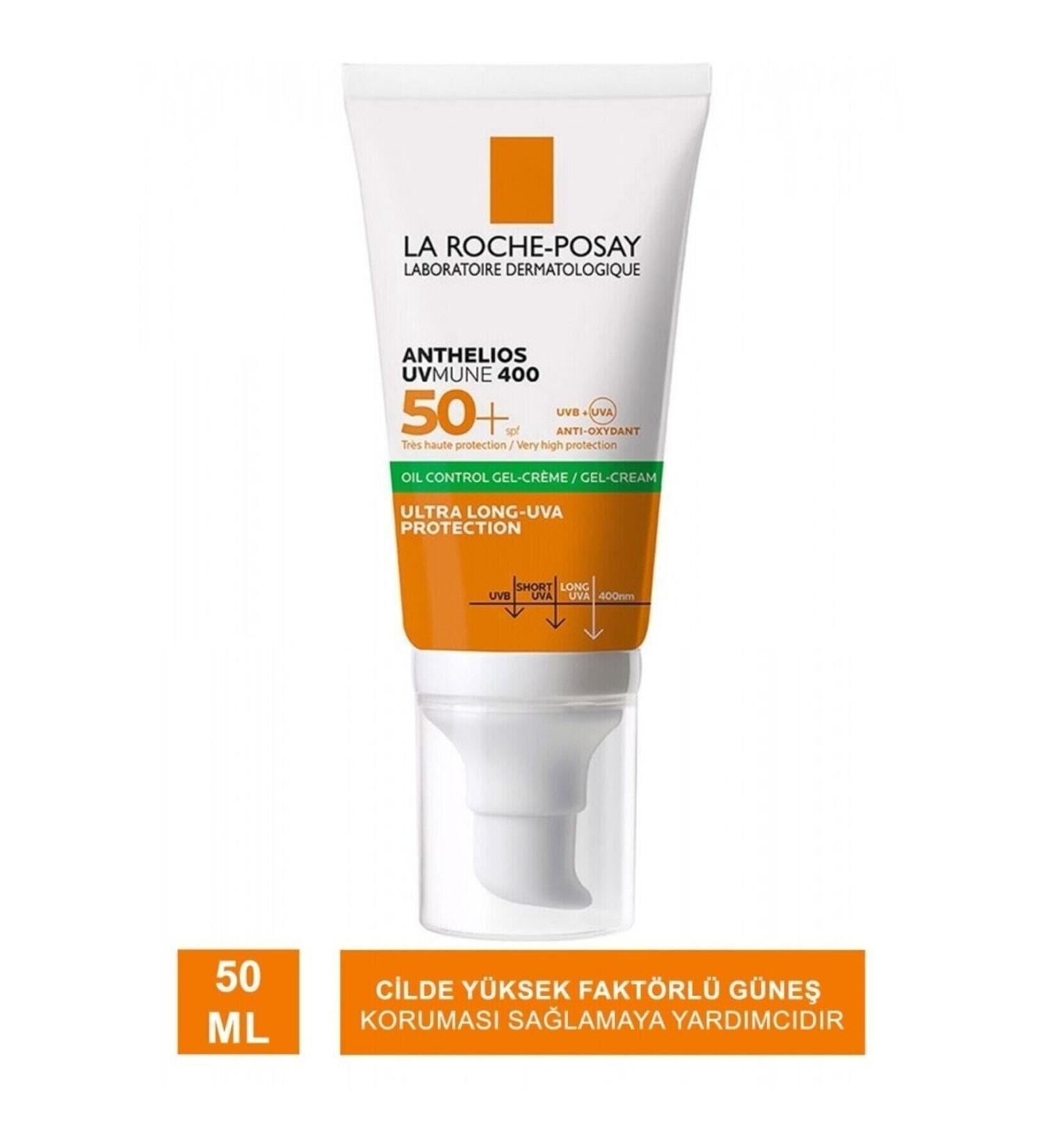La Roche Posay Face Sun Cream 50 ML Helping to Protect Against the Harmful Rays of the Sun with High Protection Factor  - Buy Online on GoSupps.com