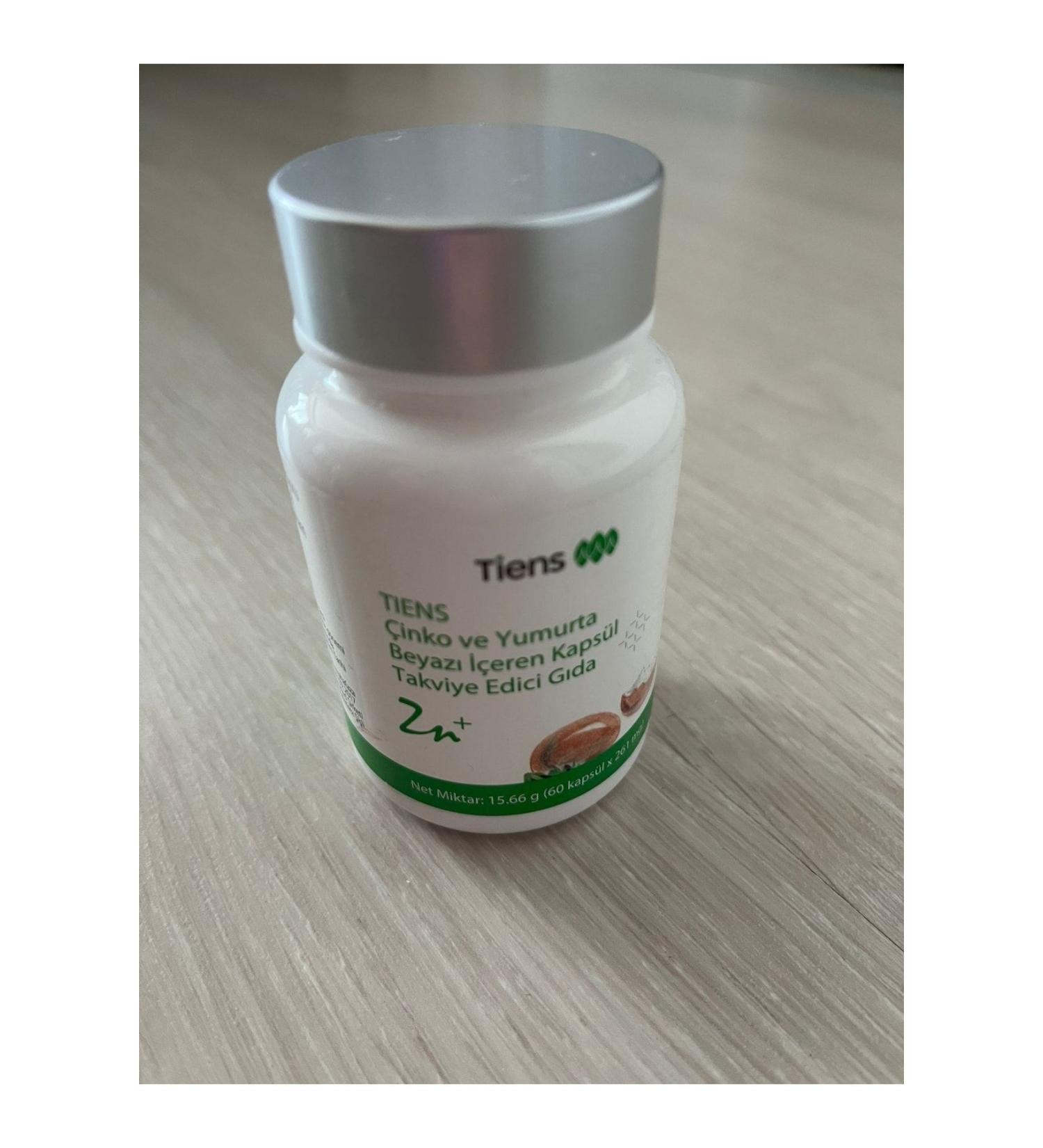 Tiens Capsule Containing Zinc and Egg White