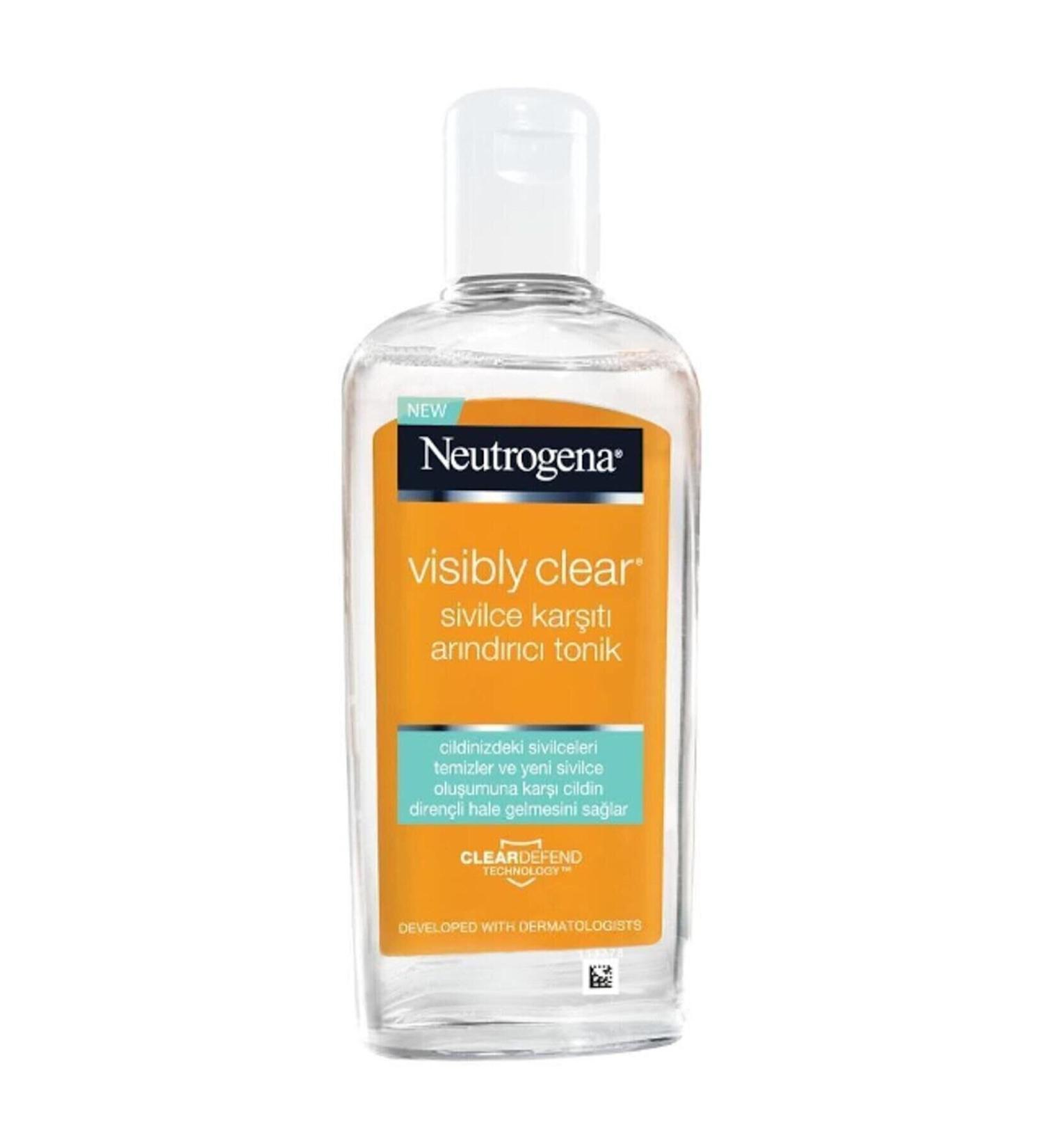 Neutrogena Unisex Visibly Clear Anti-Acne Purifying Toner 200 ml