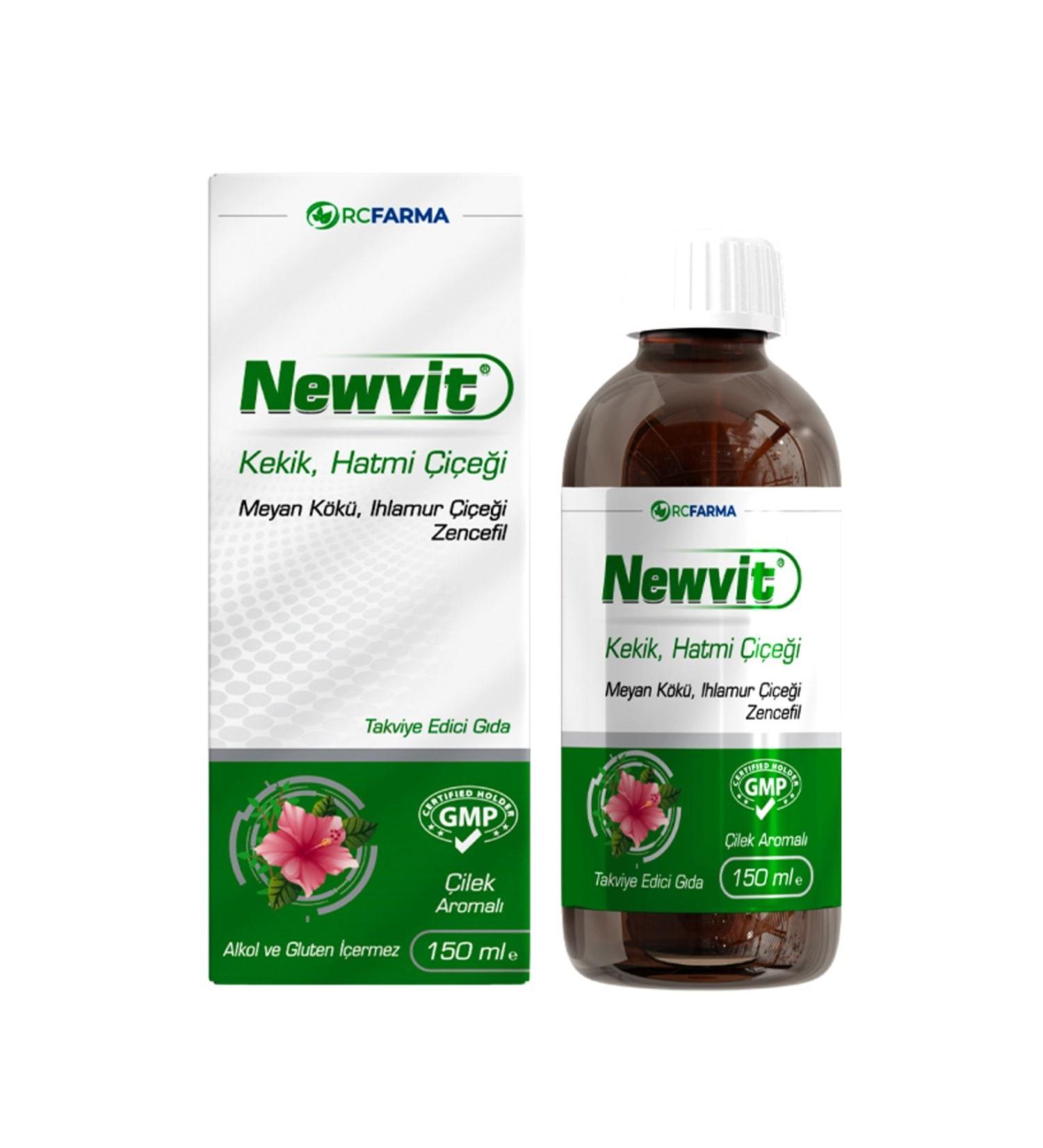 Newvit Thyme Marshmallow Syrup