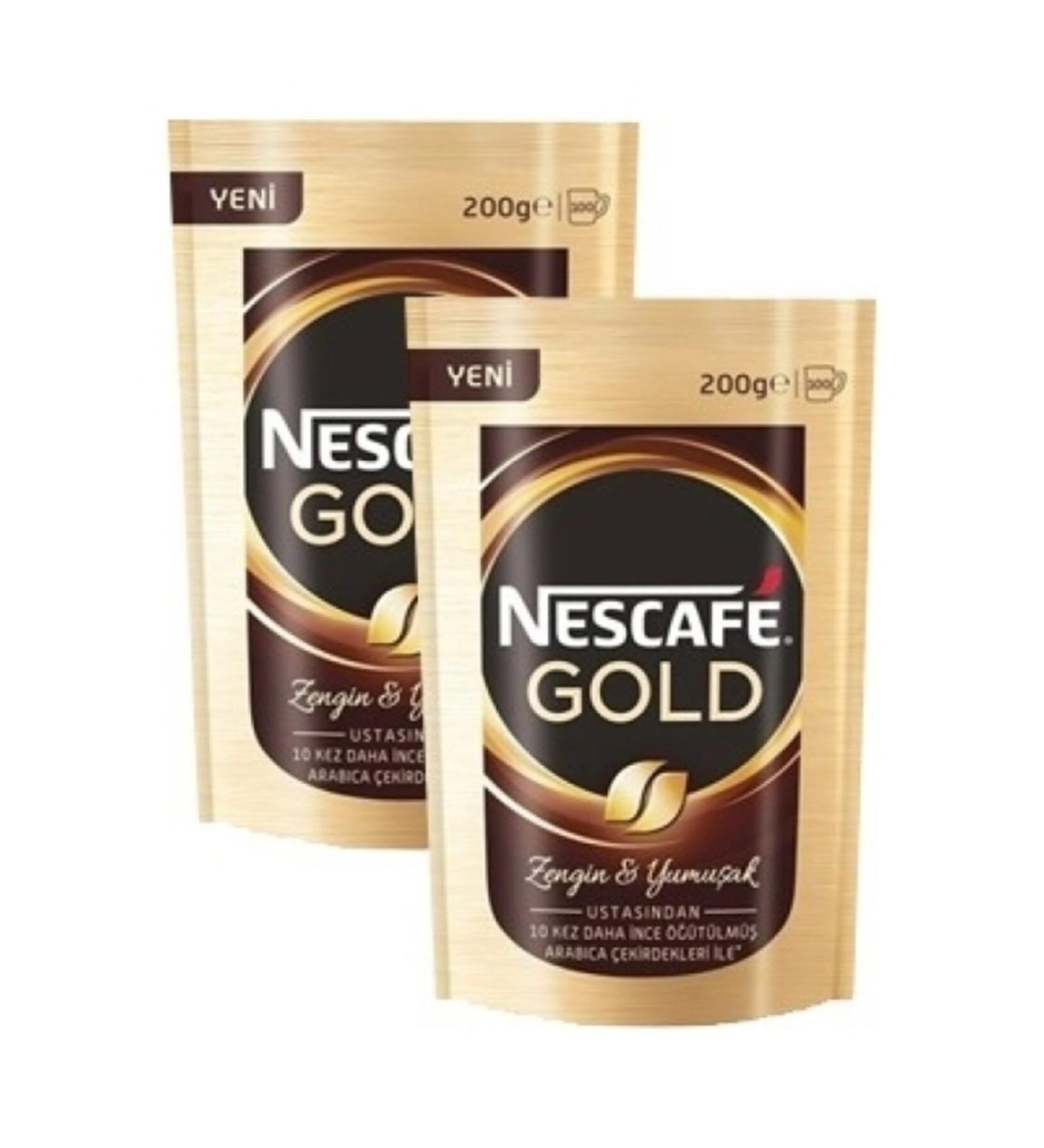 Nescafe Gold Instant Coffee Economic Package 2 X 200 gr