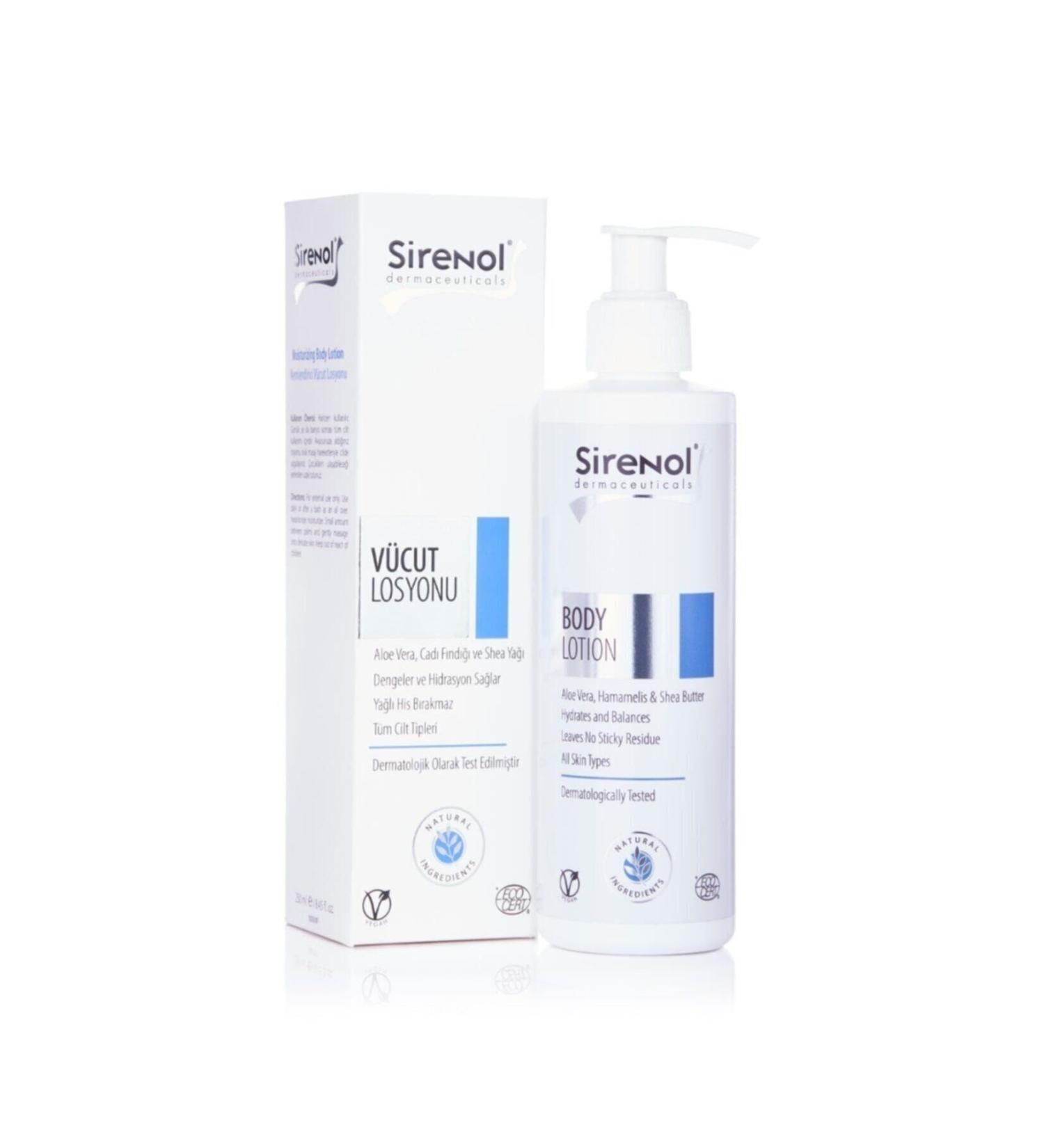 Sirenol Natural Body Lotion 250 Ml