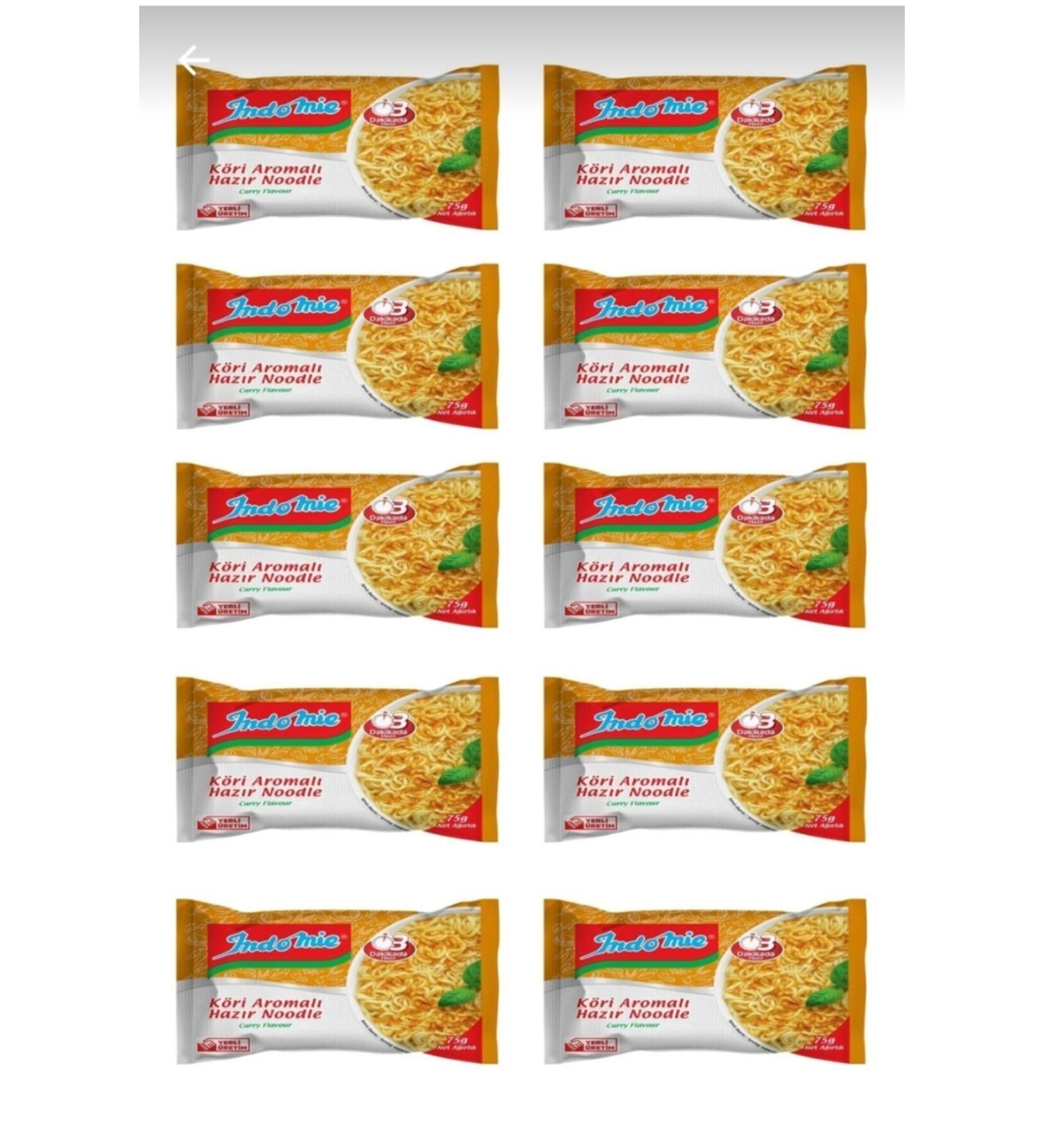 Hunter Trade Indomie Ready Nadl Pasta Curry Seasoned 10