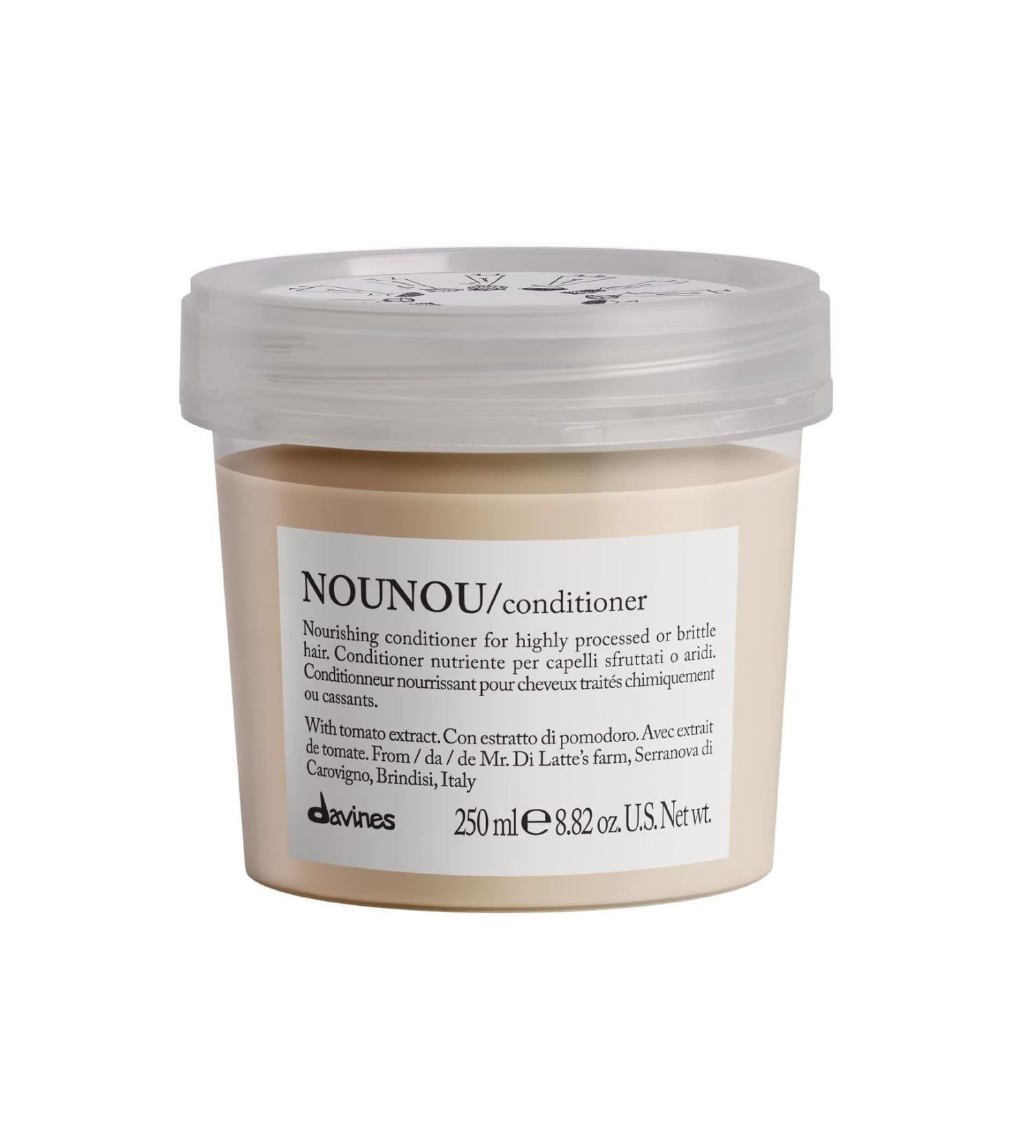 Davines Nounou Conditioner for Treated Brittle Hair 250ml BSecrets.X82