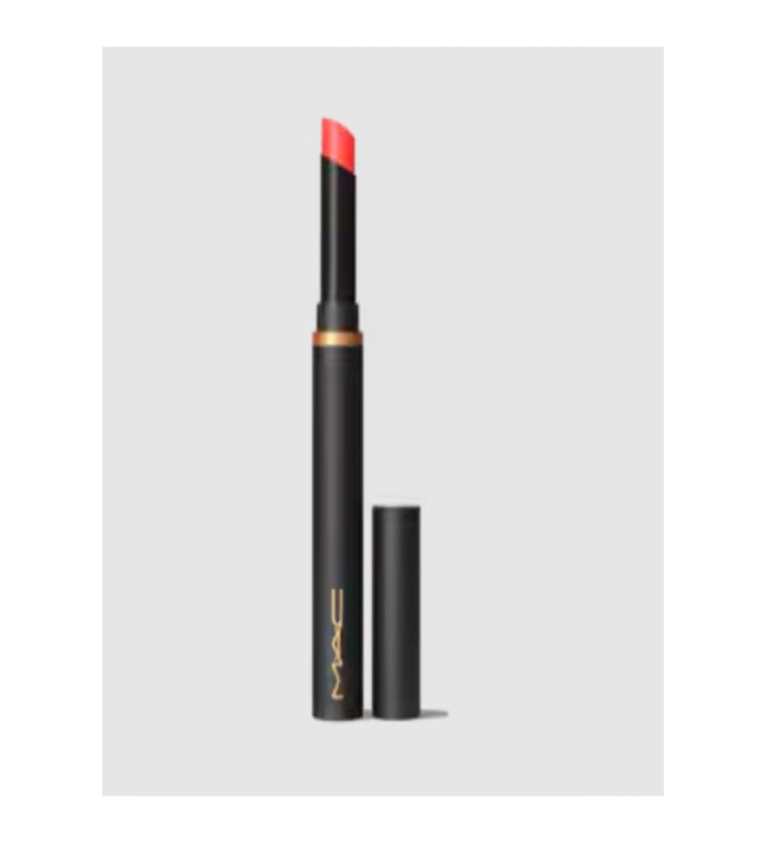 Mac Powder Kiss Velvet Blur Slim Stick Lipstick-Hot paprica