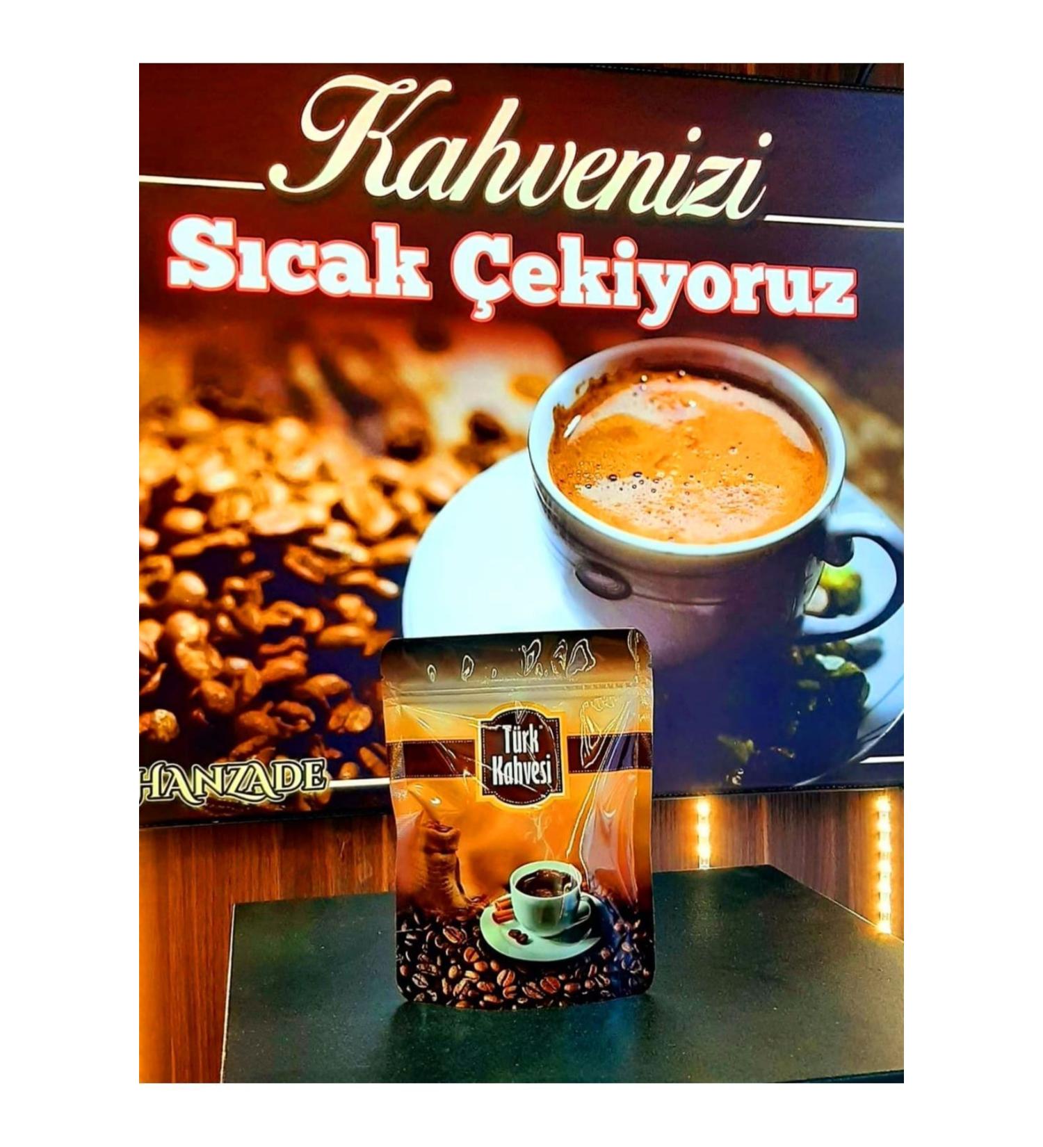 HANZADE GURME Special Blend Foamy Hanzade Turkish Coffee 500 gr