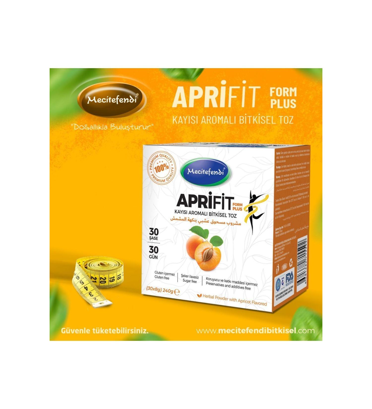 Mecit Efendi Aprifit Form Plus Powder 240 Gr Apricot 4-Pack - 4 Boxes - Buy Online on GoSupps.com