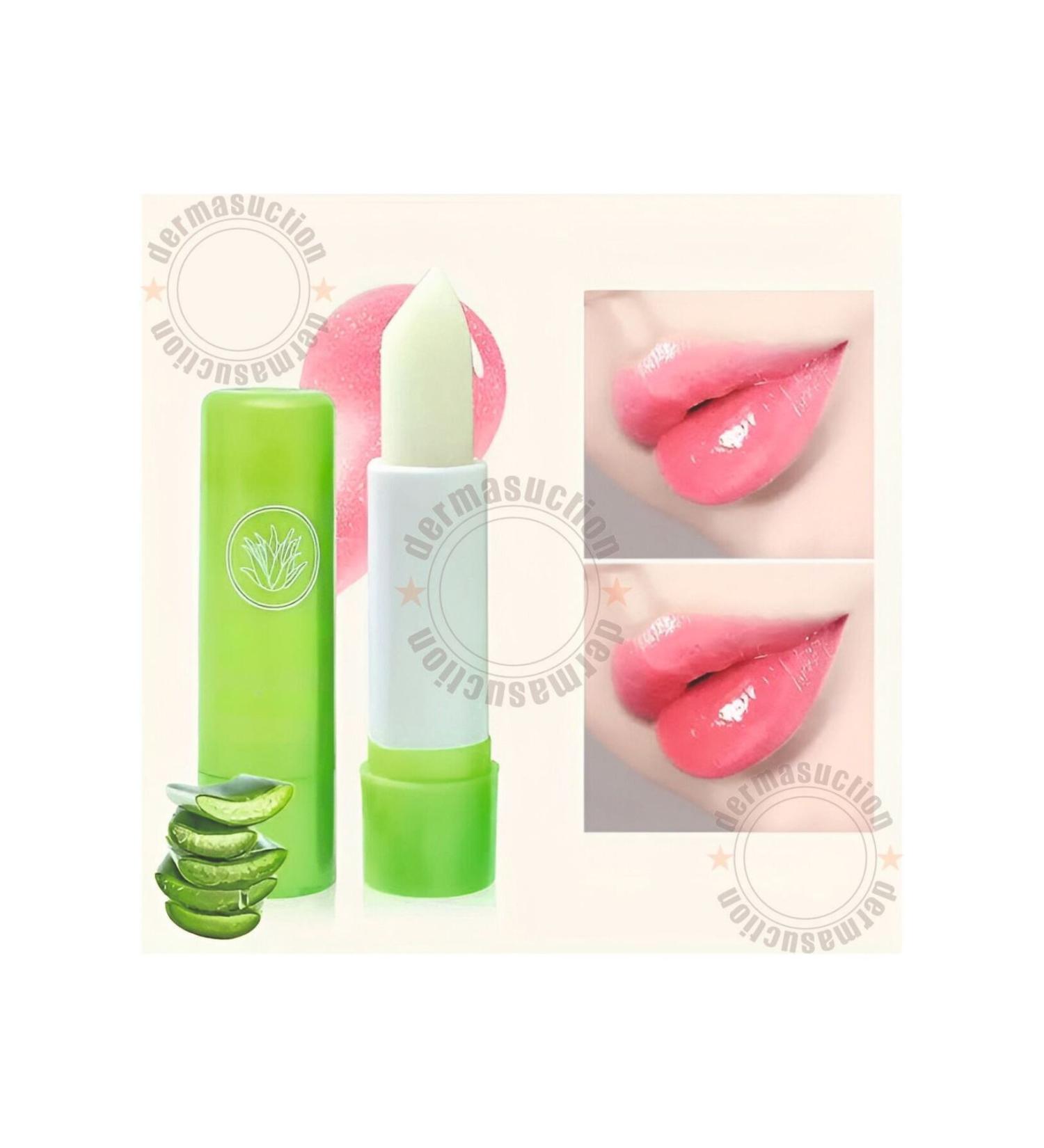 dermasuction Magic Lipstick Color Changing 24 Hours Lasting Lipstick Pink
