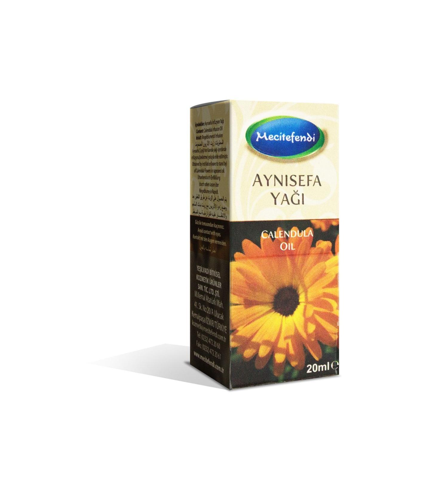 Mecit Efendi Calendula Oil 20 Ml (0 Pure Oil)