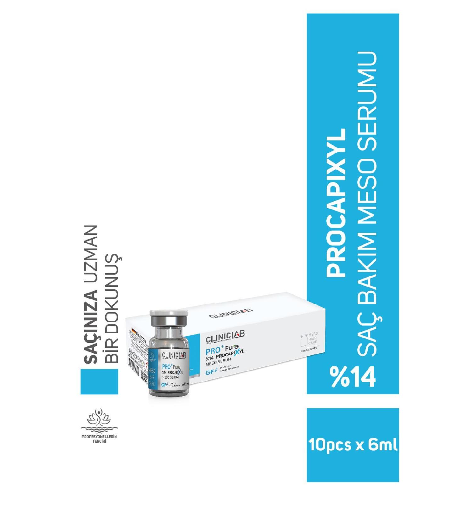 Cliniclab Pro+ Pure Procapixyl Growth Factor Meso Serum 6 ml x 10 pcs - Buy Online on GoSupps.com